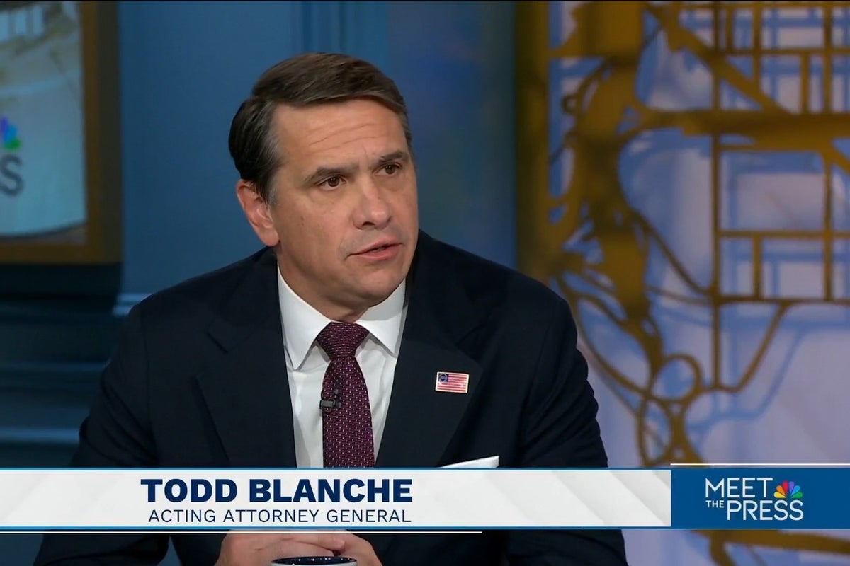 Acting AG Todd Blanche claims Comey case isn’t about ‘single incident’