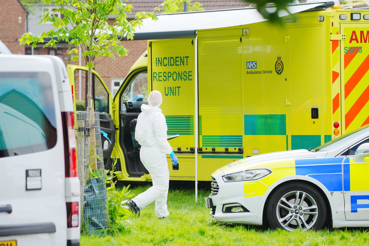 Woman and man killed and three others injured in ‘suspicious’ blast