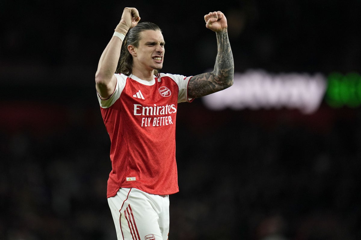 Ricardo Calafiori says Arsenal win sends message to Manchester City