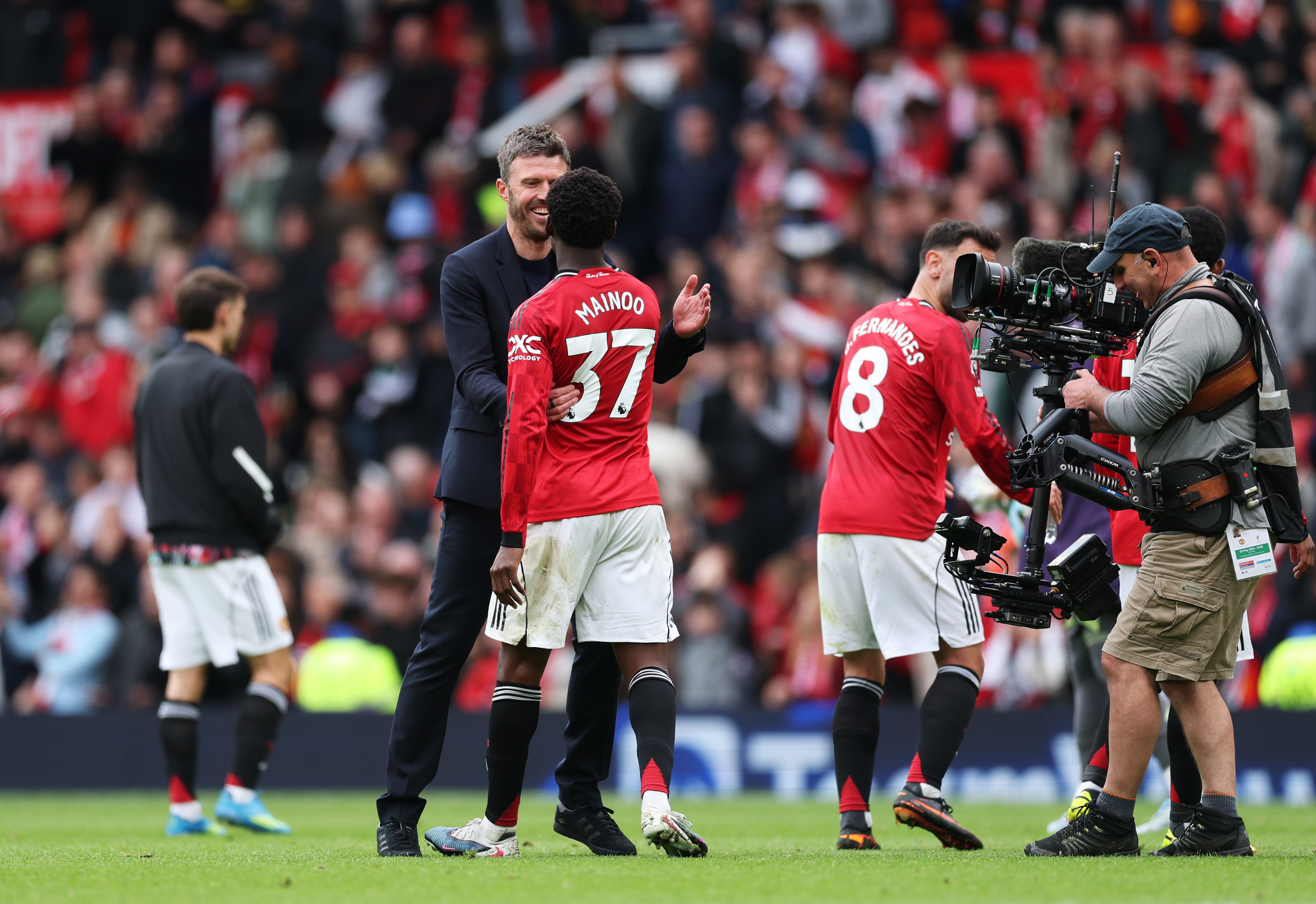 Michael Carrick has got the best out of Kobbie Mainoo