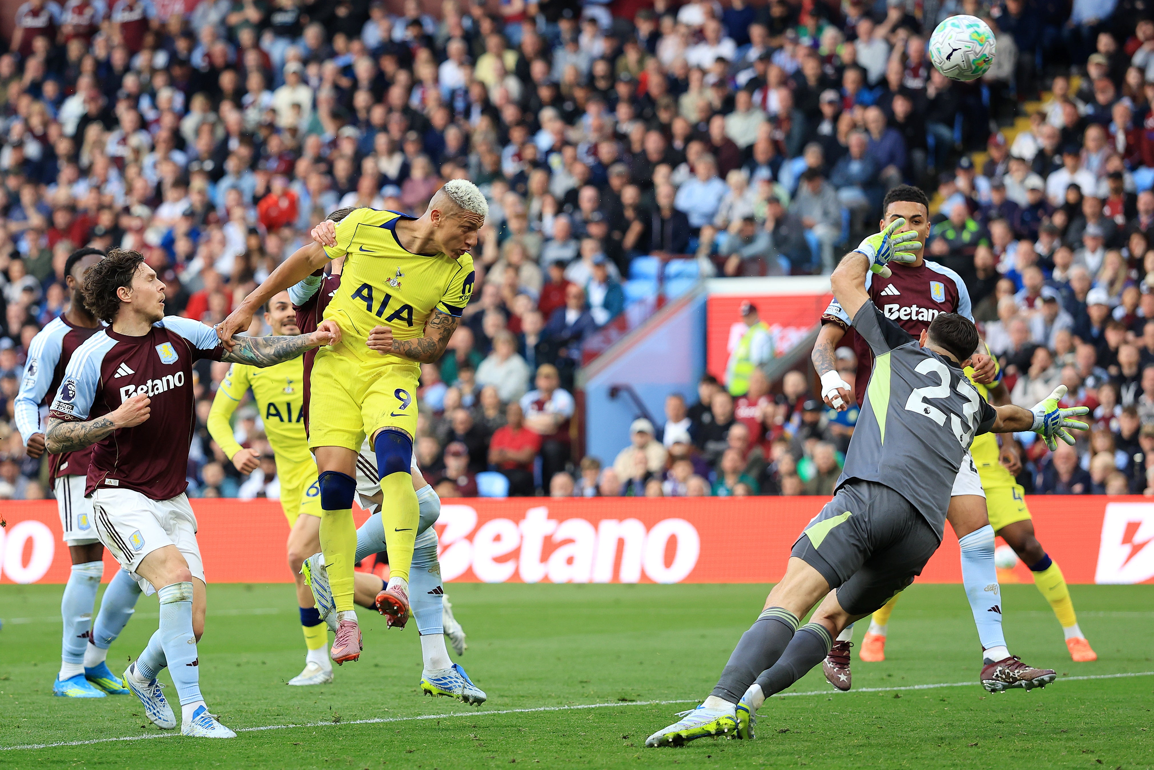 Richarlison headed home Spurs’ second