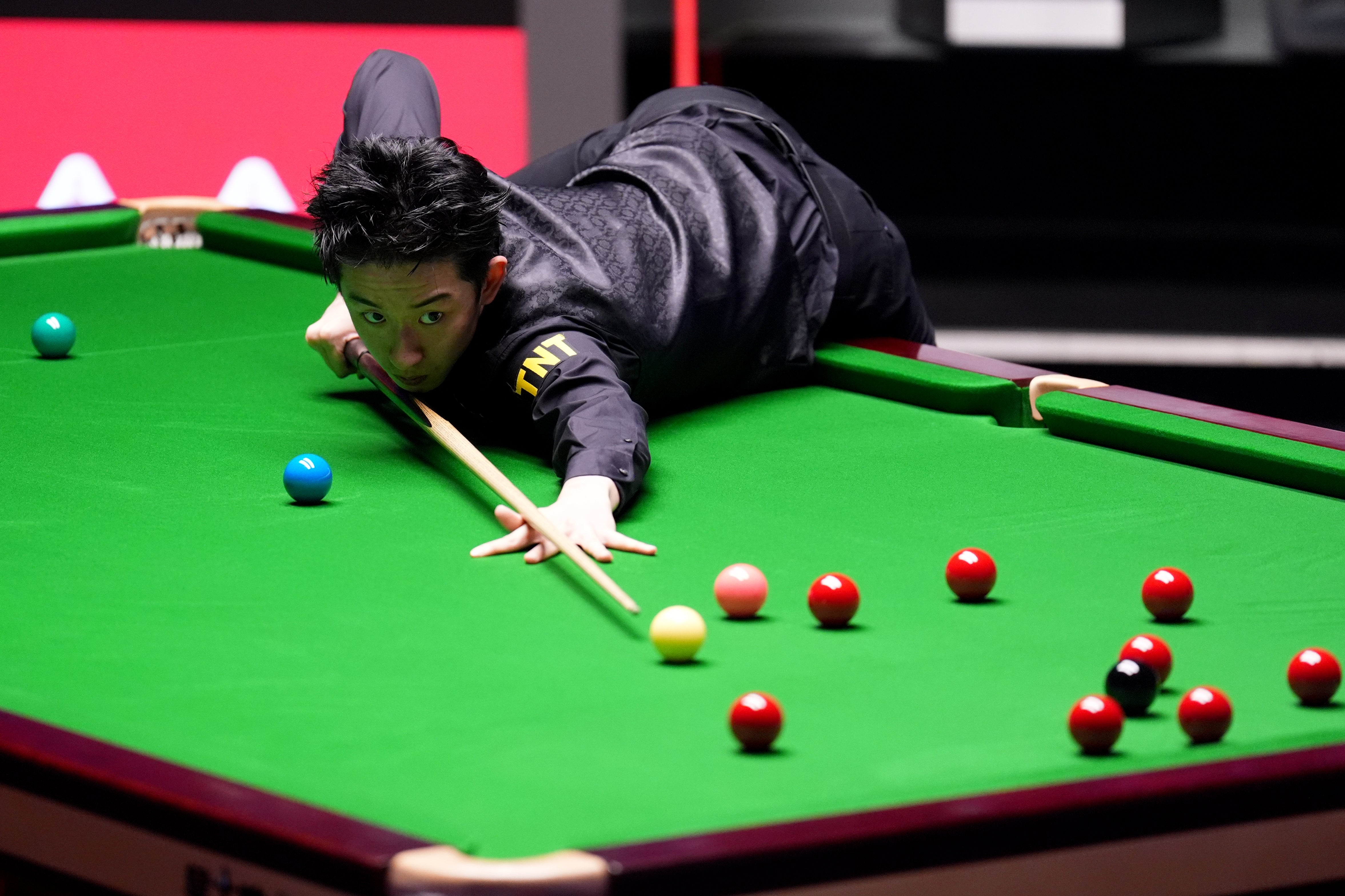 Wu Yize looked unstoppable at points on day one of the final