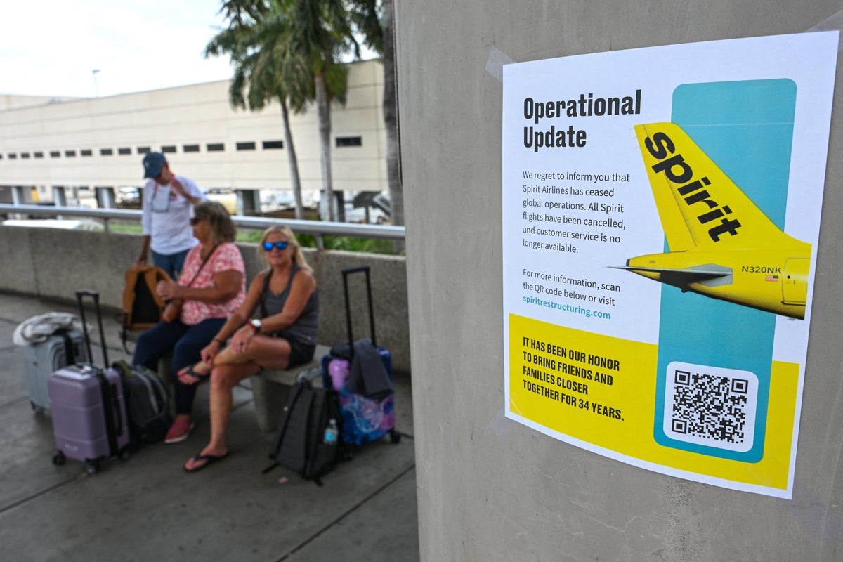 Spirit claims most stranded passengers have been refunded and displaced crew returned home