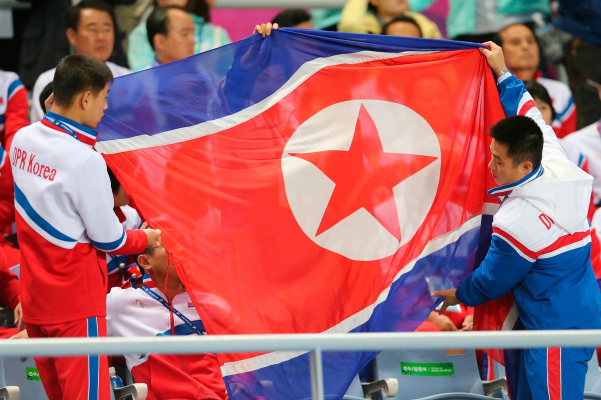 A North Korean women's soccer team is set to play in a tournament in South Korea