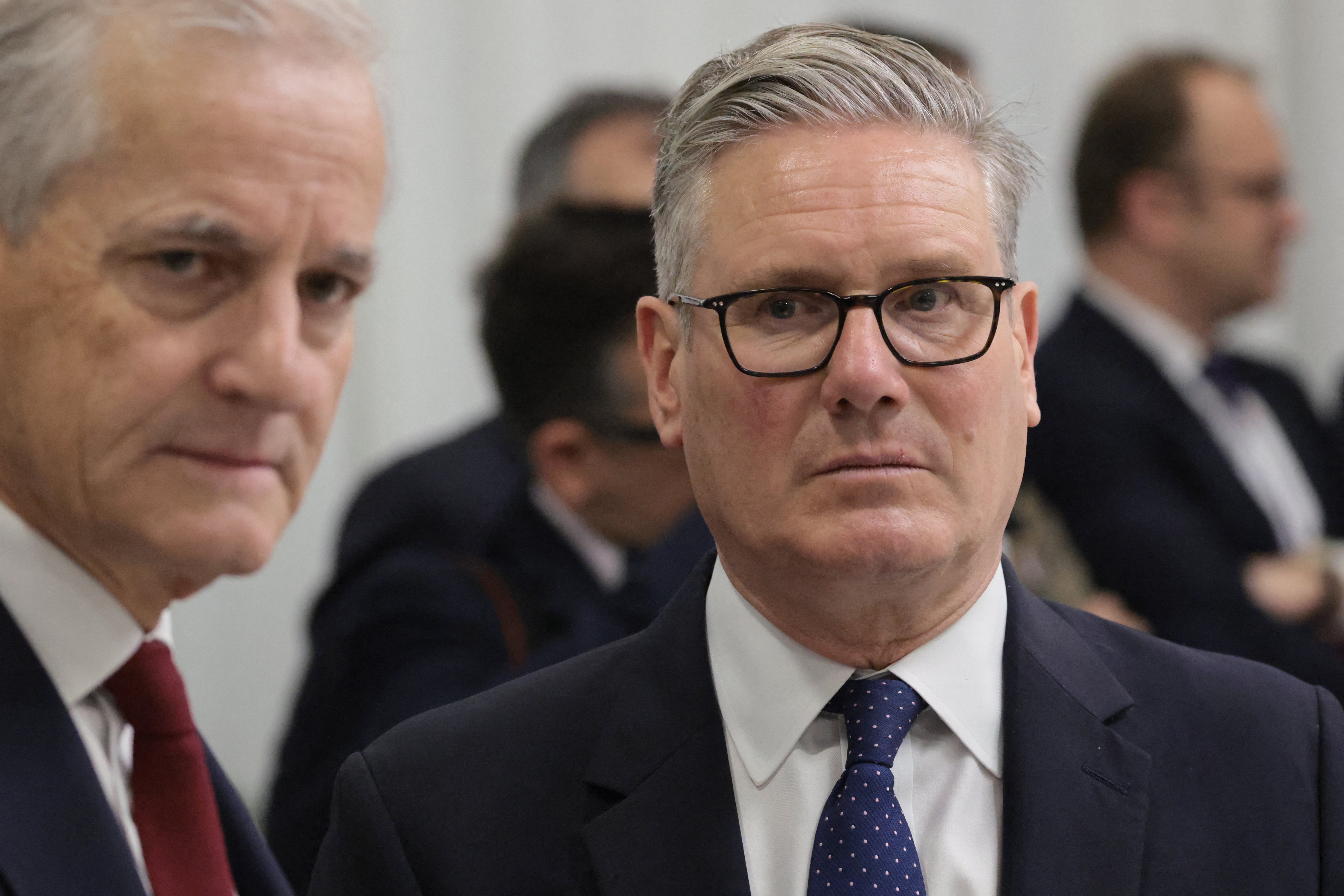 Keir Starmer attend the 8th European Political Community (EPC) summit in Yerevan, Armenia with other European leaders (Photo by Ludovic MARIN / AFP via Getty Images)