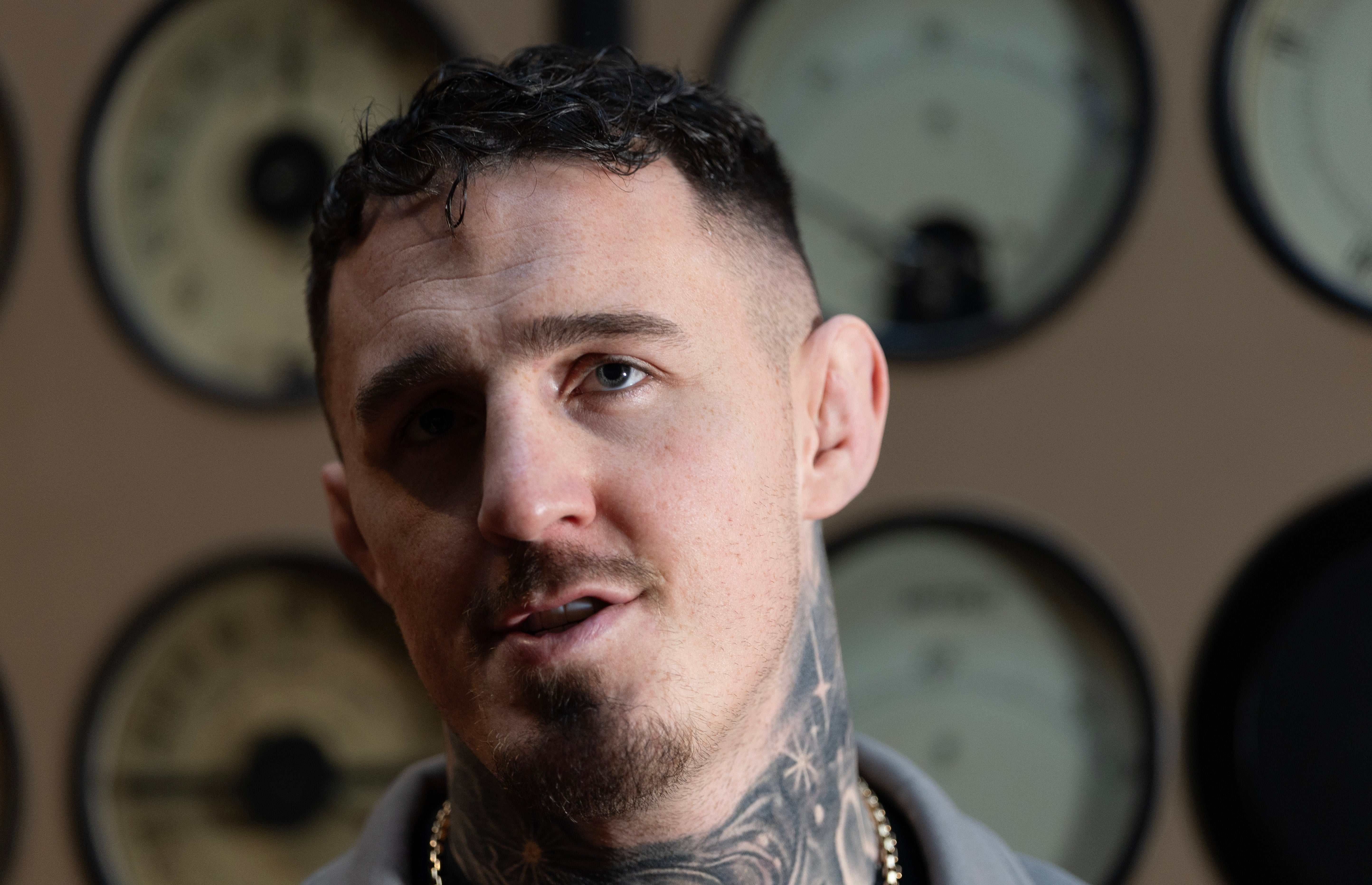 UFC heavyweight champion Tom Aspinall