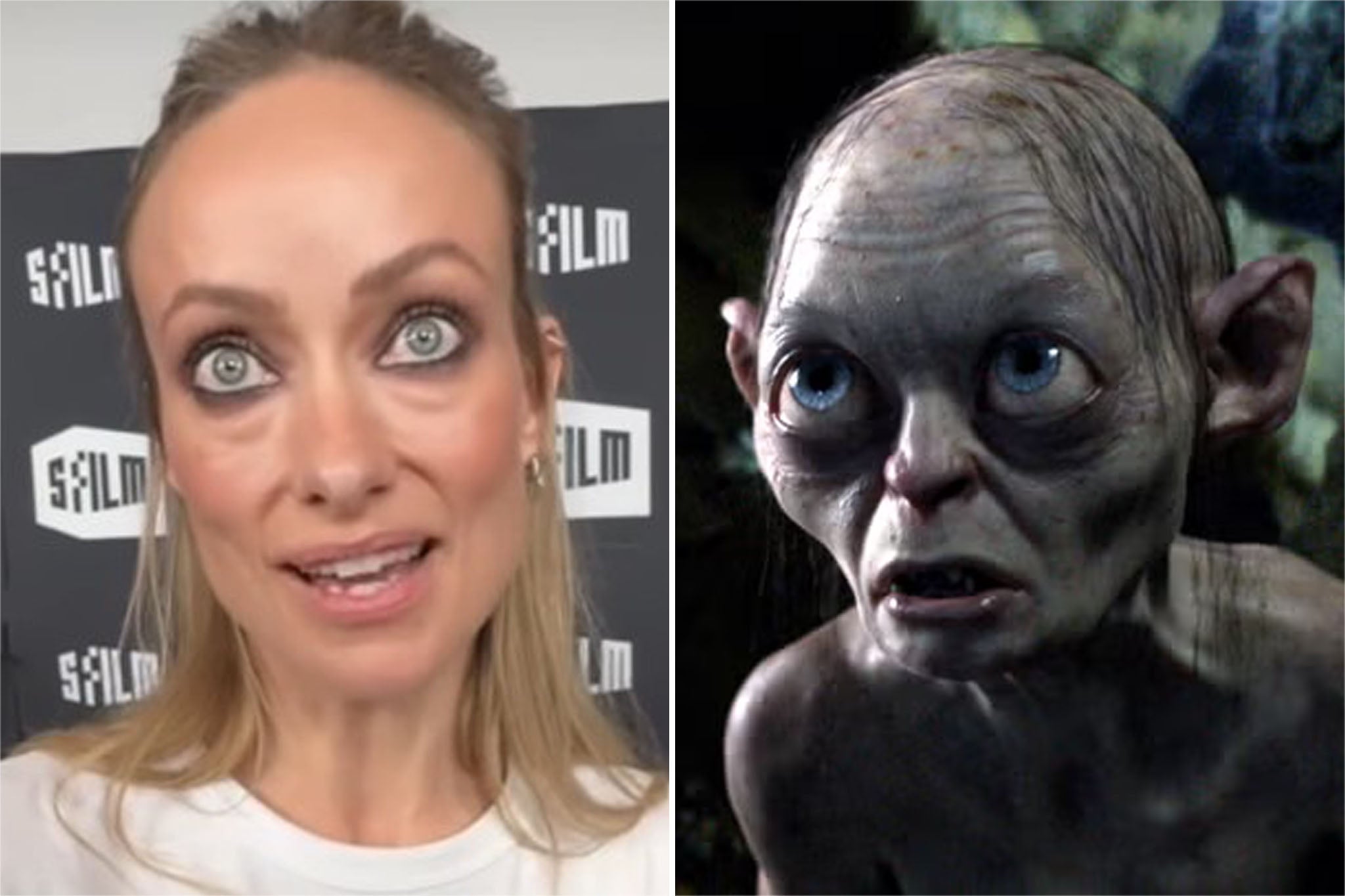 Olivia Wilde reacts to brutal comparisons to Gollum from Lord of the Rings after viral interview