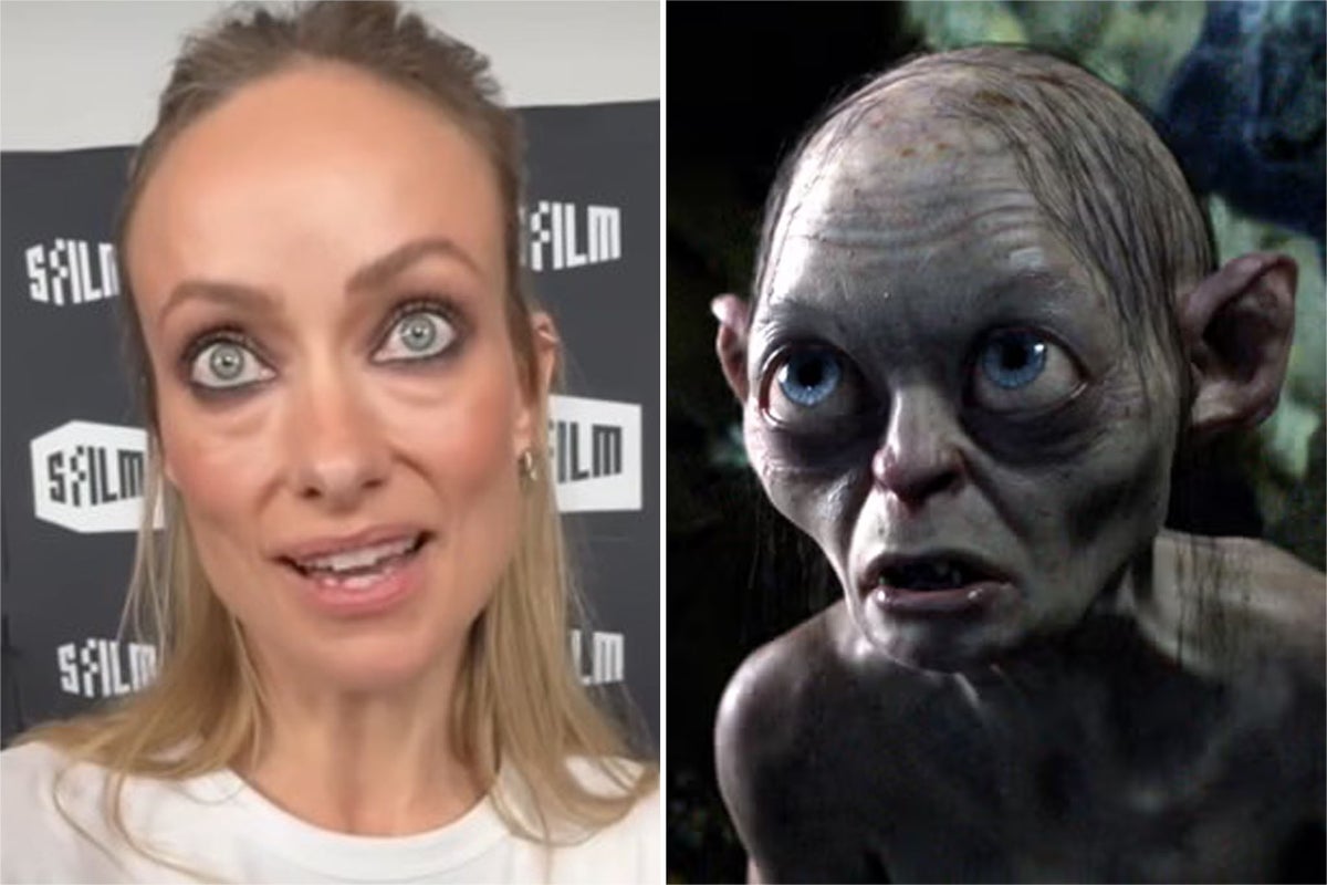 Olivia Wilde reacts to brutal comparisons to Gollum from Lord of the Rings after viral interview Olivia Wilde reacts to brutal comparisons to Gollum from Lord of the Rings after viral interview