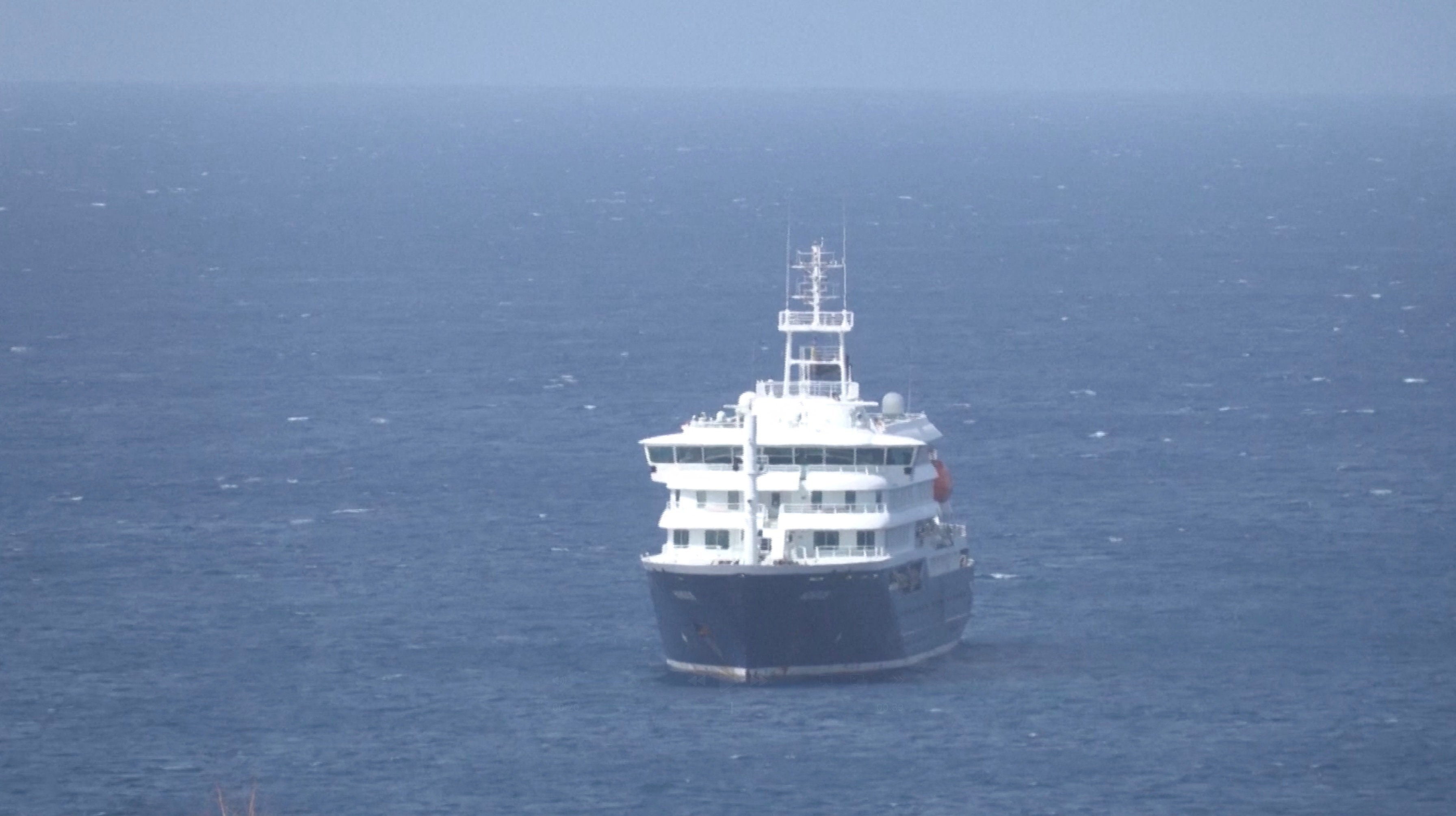 The MV Hondius is a luxury cruise ship