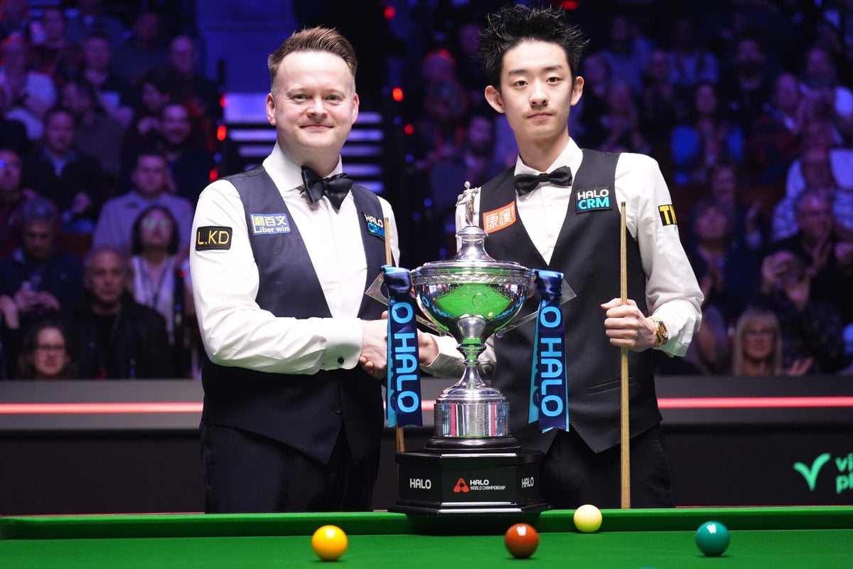 Wu Yize beats Shaun Murphy in Crucible classic to become world snooker champion