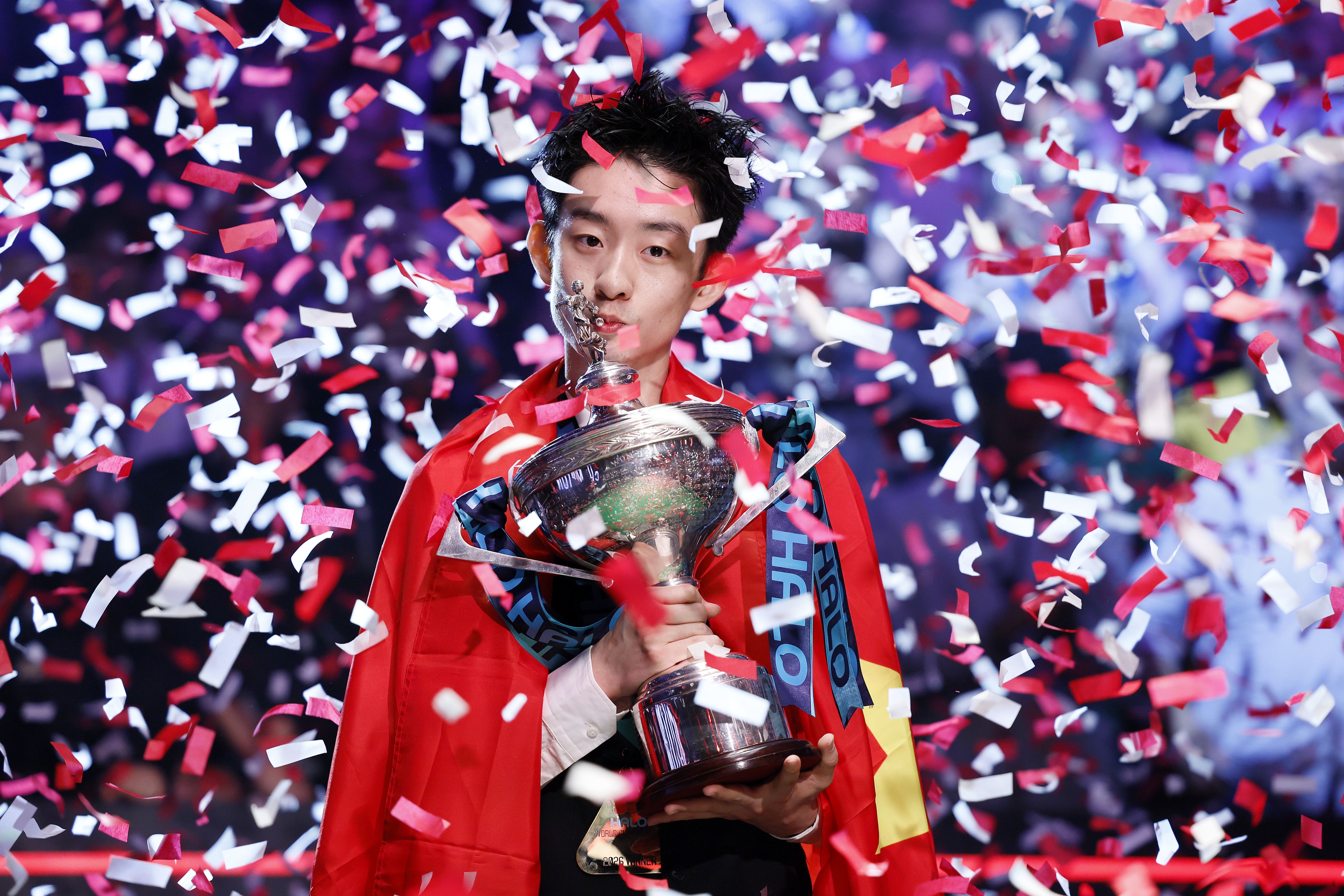 Wu Yize became the second-youngest man to win the World Snooker Championship