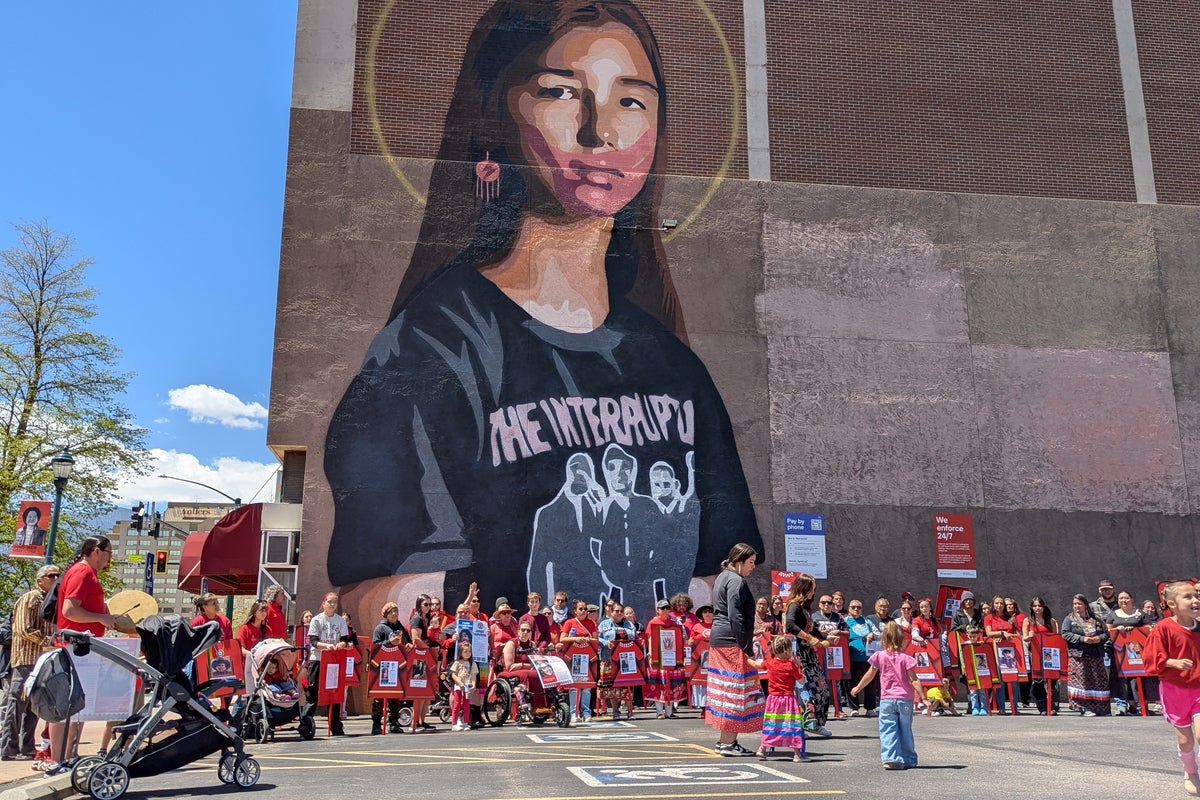 Indigenous people honor and raise awareness for relatives who are missing or have been killed