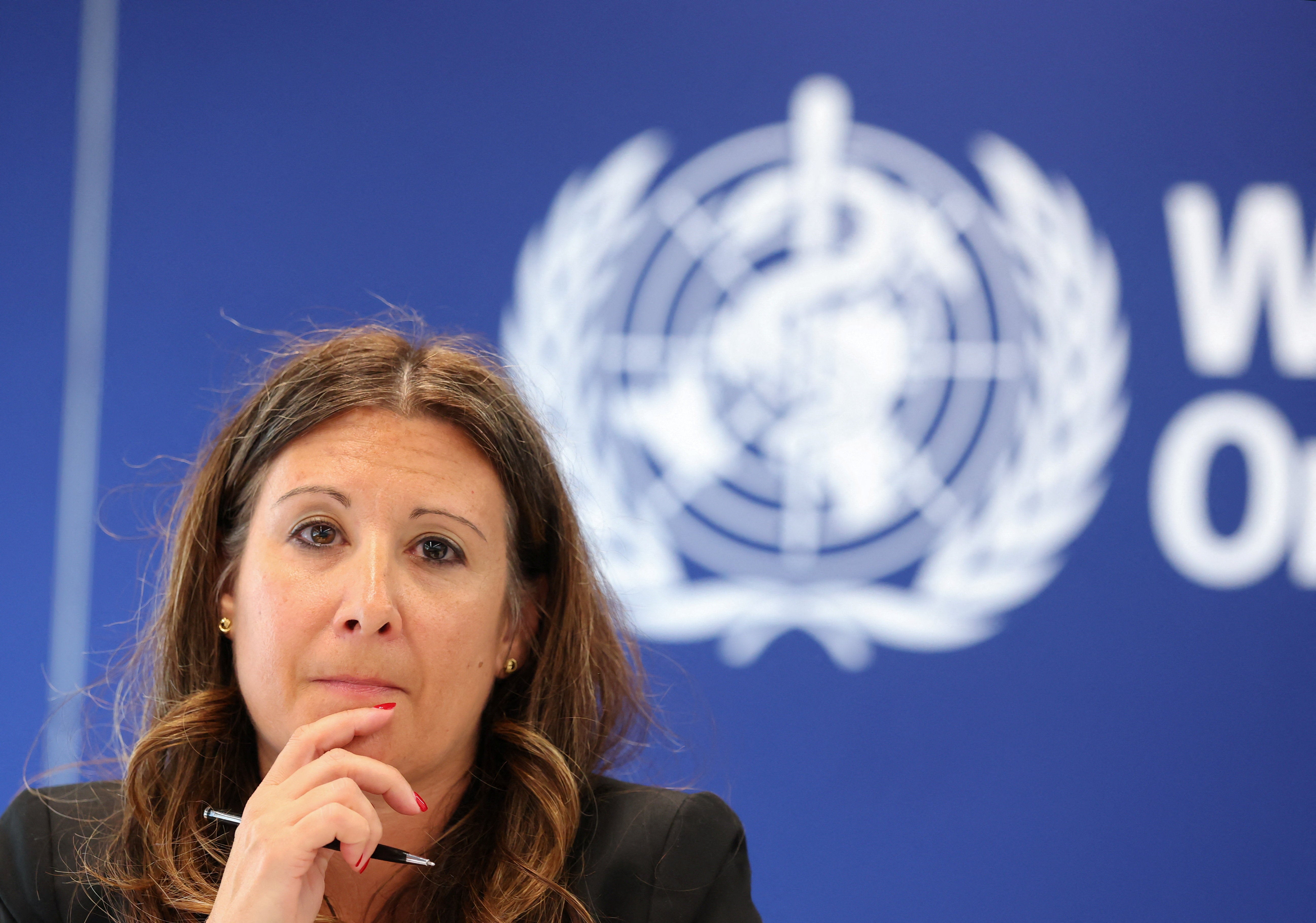 Maria Van Kerkhove, Director of Epidemic and Pandemic management at the World Health Organisation (WHO)