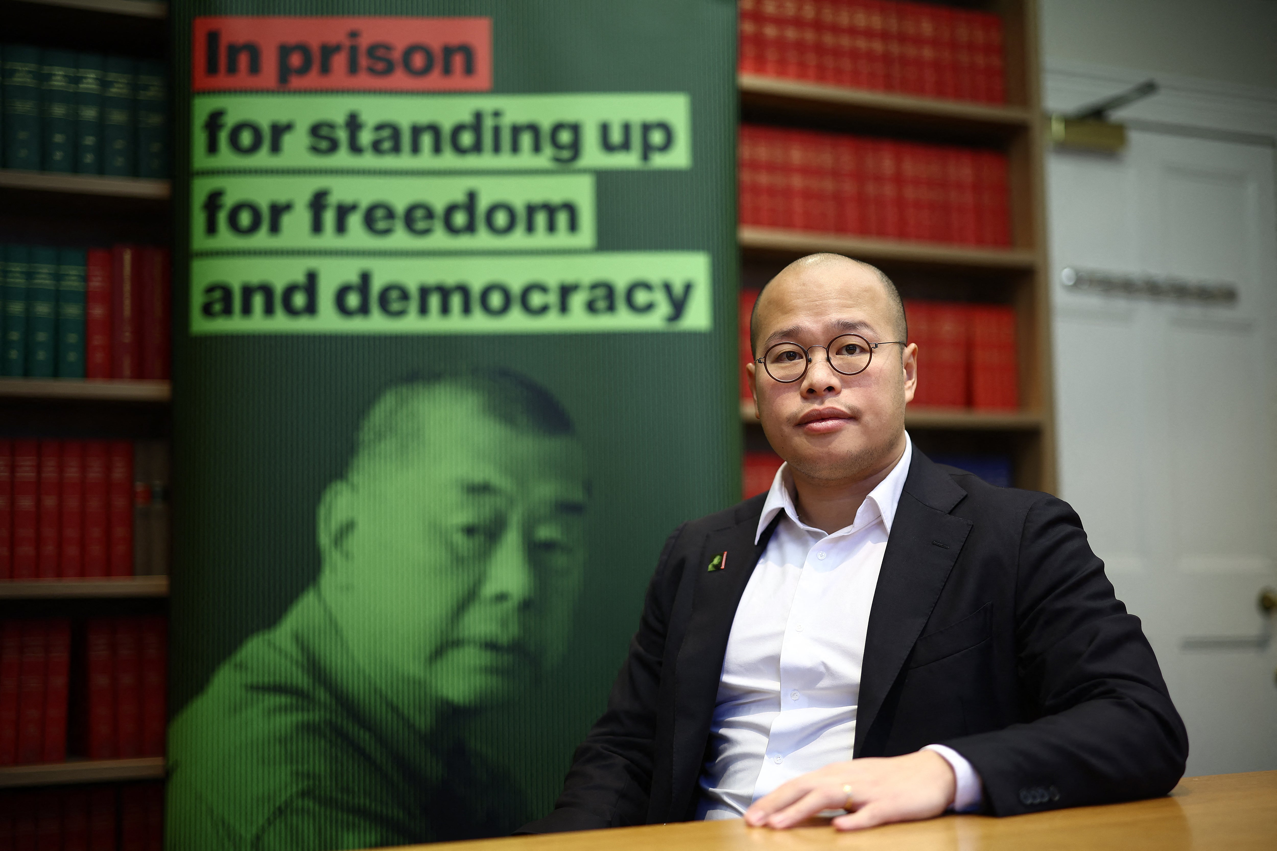 Sebastien Lai Sung-yan, son of jailed Hong Kong media mogul Jimmy Lai
