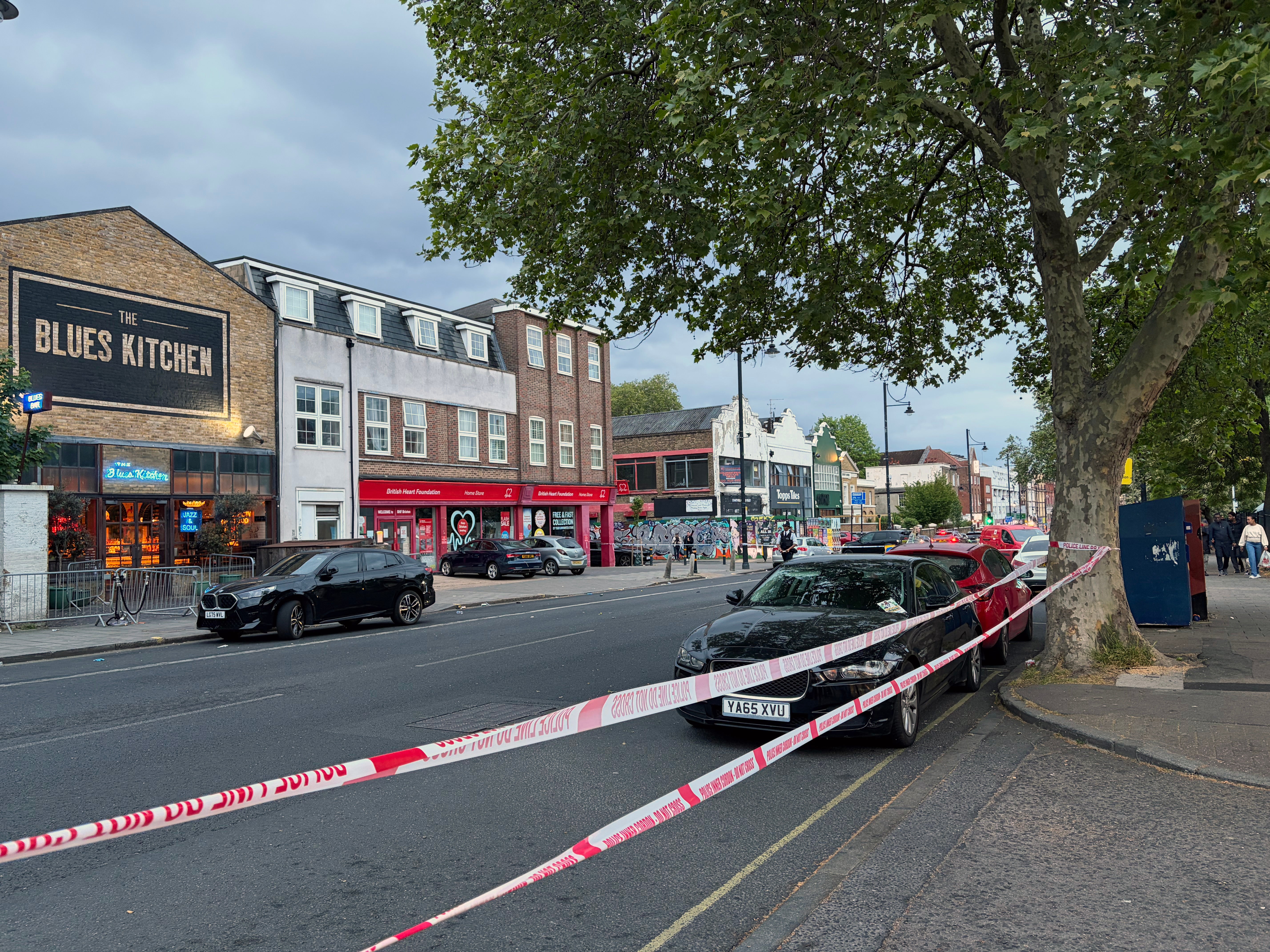 Police officers, including specialist crime officers, arrived at the scene within four minutes and provided emergency first aid along with the London Ambulance Service.