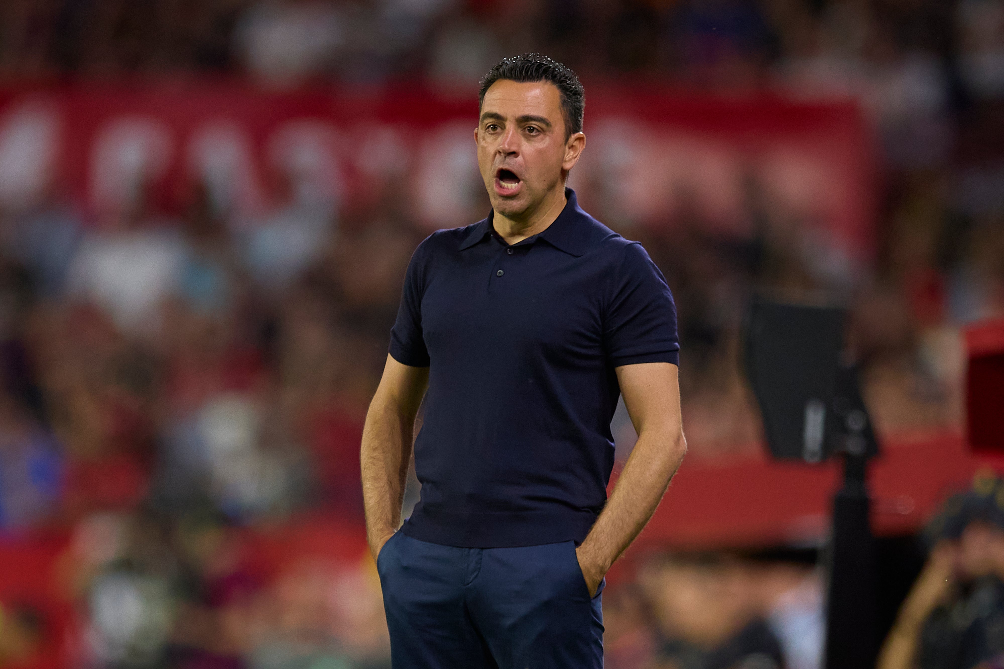 Xavi has emerged as a possible contender for the Chelsea role