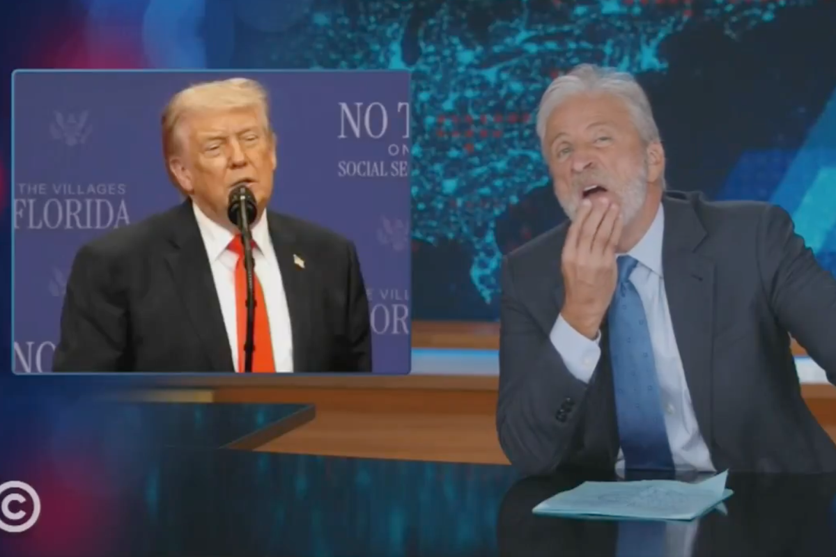 Jon Stewart trolls Trump cognitive test boasts with flashback to embarrassing math fail on Howard Stern show