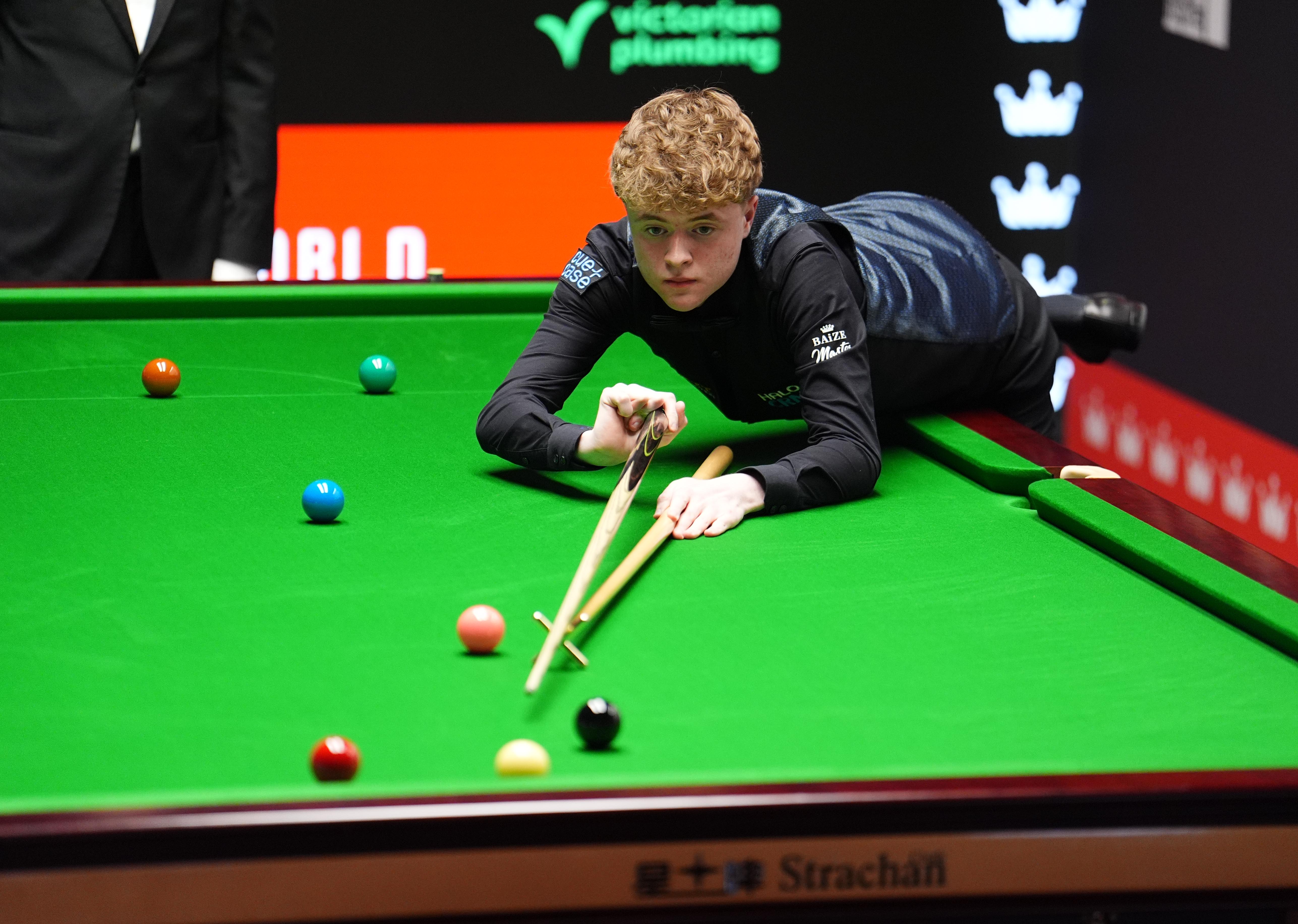 Stan Moody is British snooker’s great next hope