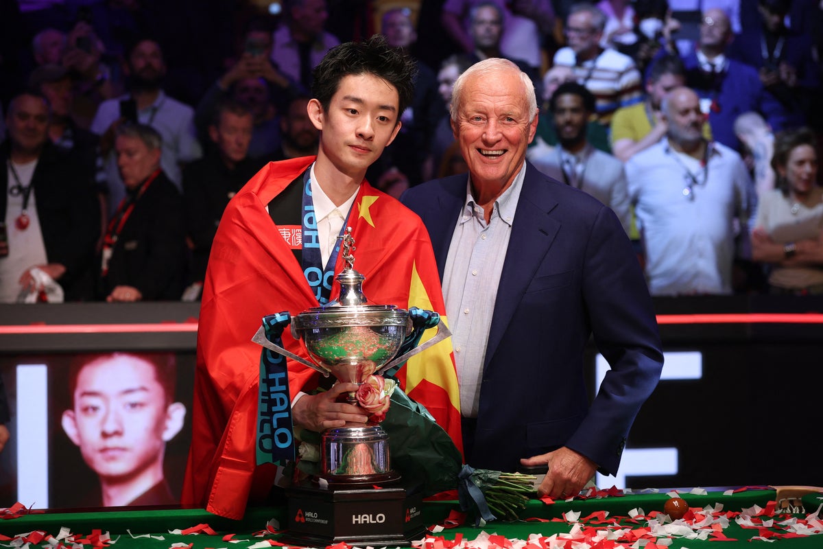 The bad news for the Brits trying to slow China’s snooker takeover