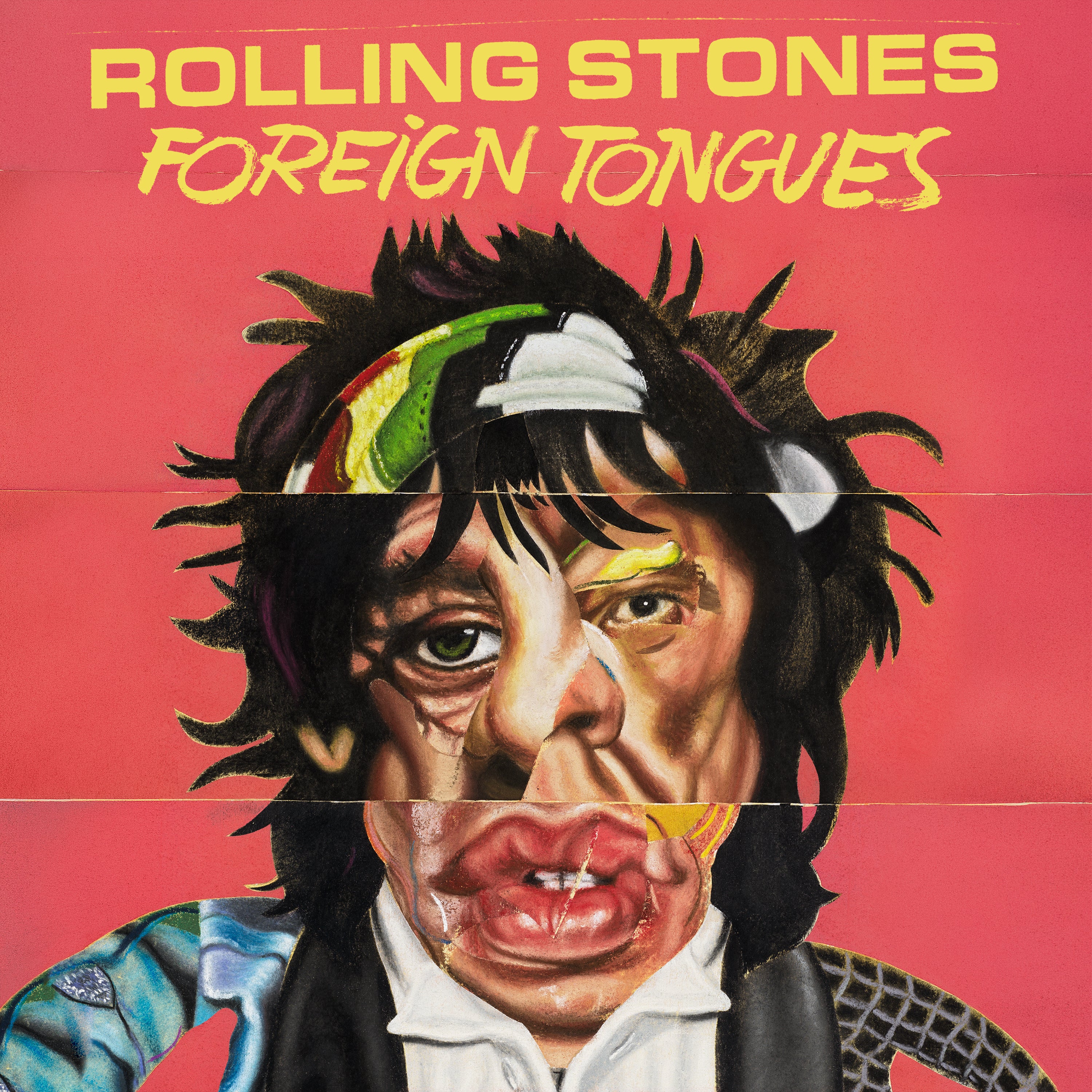 The cover of the next Rolling Stones album ‘Foreign Tongues’ (Polydor/Universal Music)
