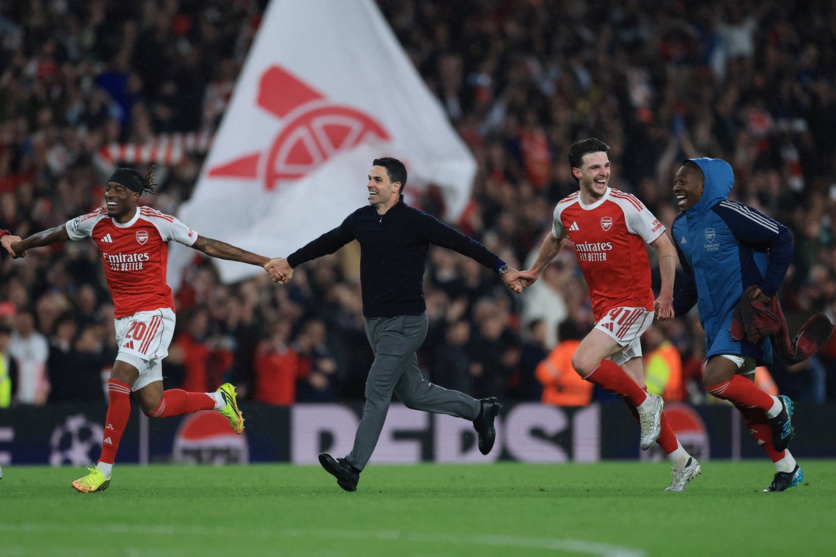 Mikel Arteta hails atmosphere after Arsenal reach Champions League final: ‘I’ve never felt that’ – UK Times