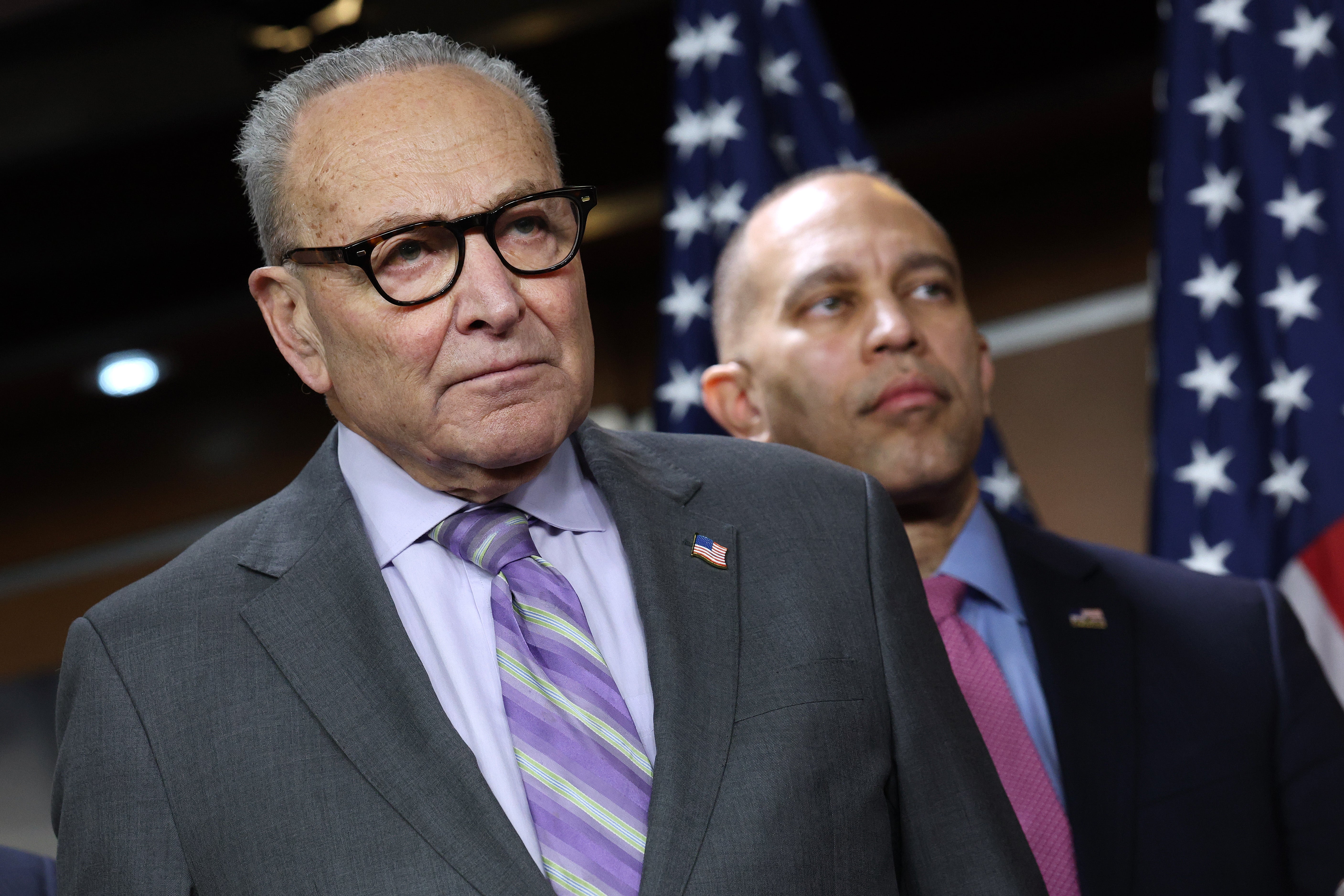 The White House shared an AI-generated image of Chuck Schumer and Hakeem Jeffries wearing sombreros and drinking margaritas with a sign that read, ‘I love illegal immigrants’