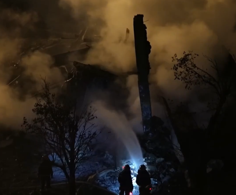More than 500 rescuers were dispatched to the factory after the explosion