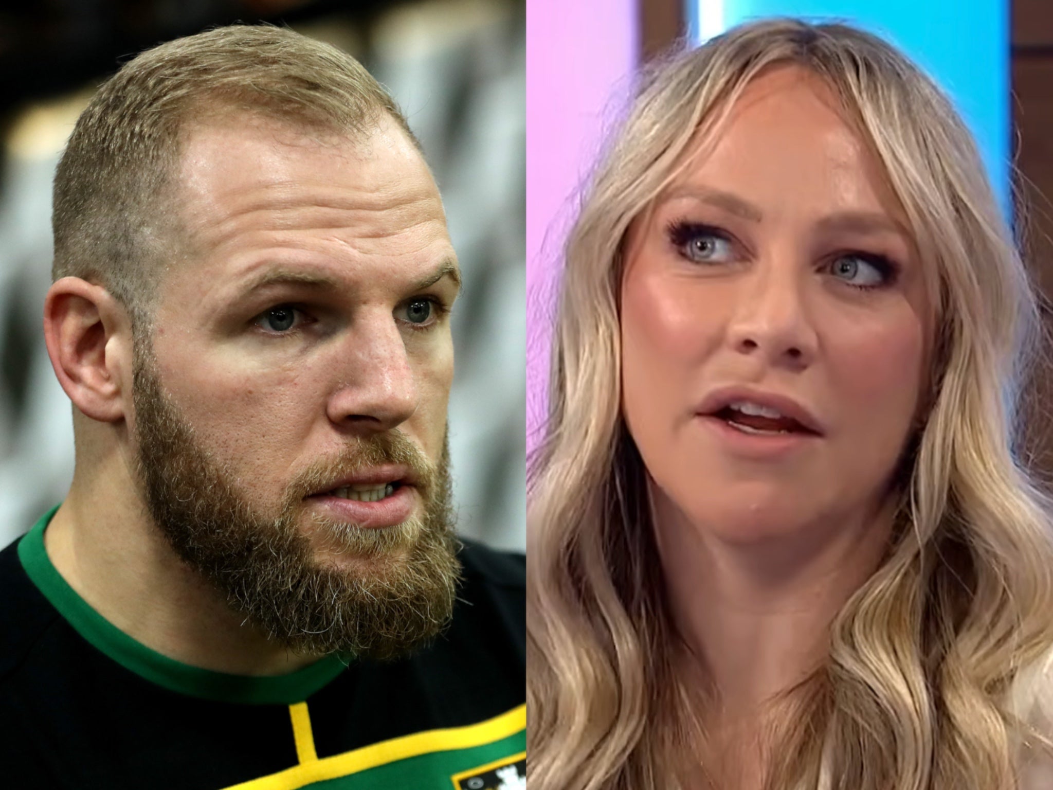 James Haskell is ‘good friends’ with ex-wife Chloe Madeley
