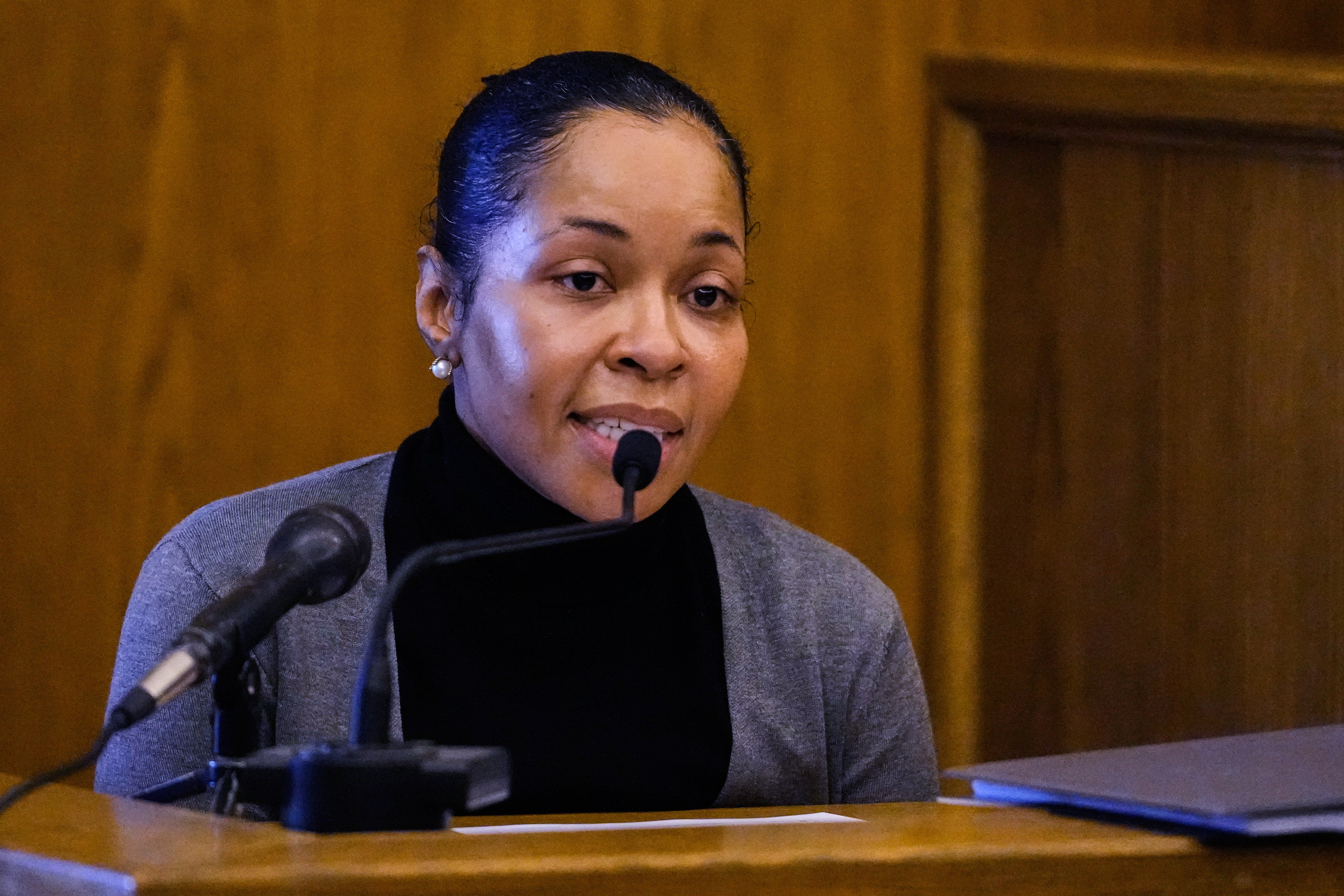 Jamila Adams testified that Diggs slapped and choked her during an argument