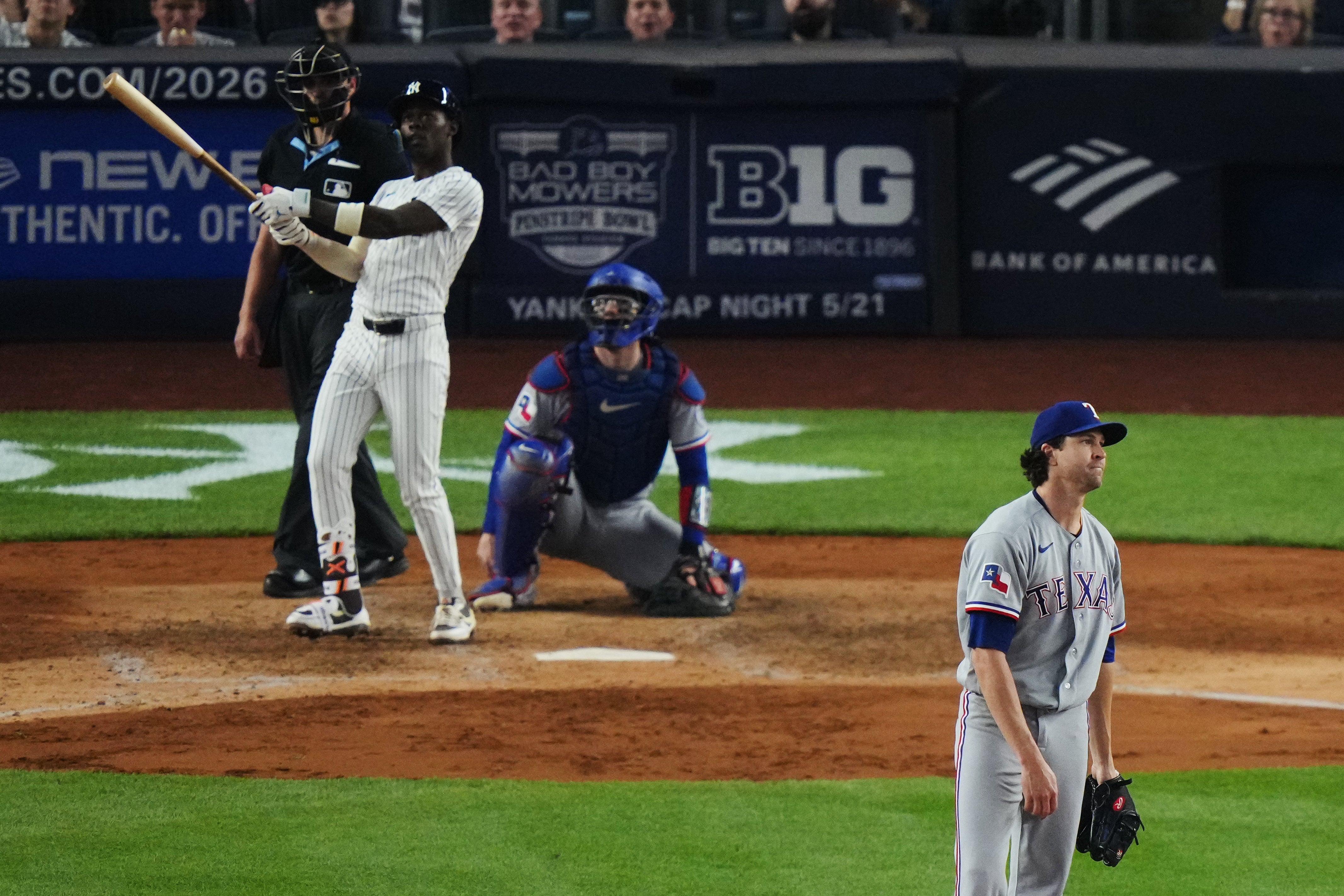 RANGERS-YANKEES