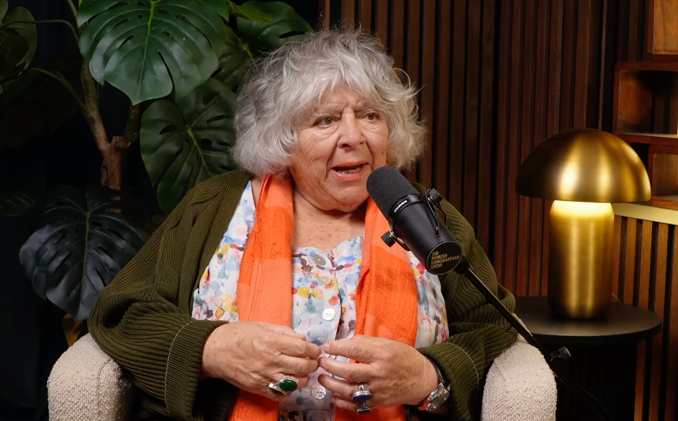 Miriam Margolyes no 'The Romesh Ranganathan Show'