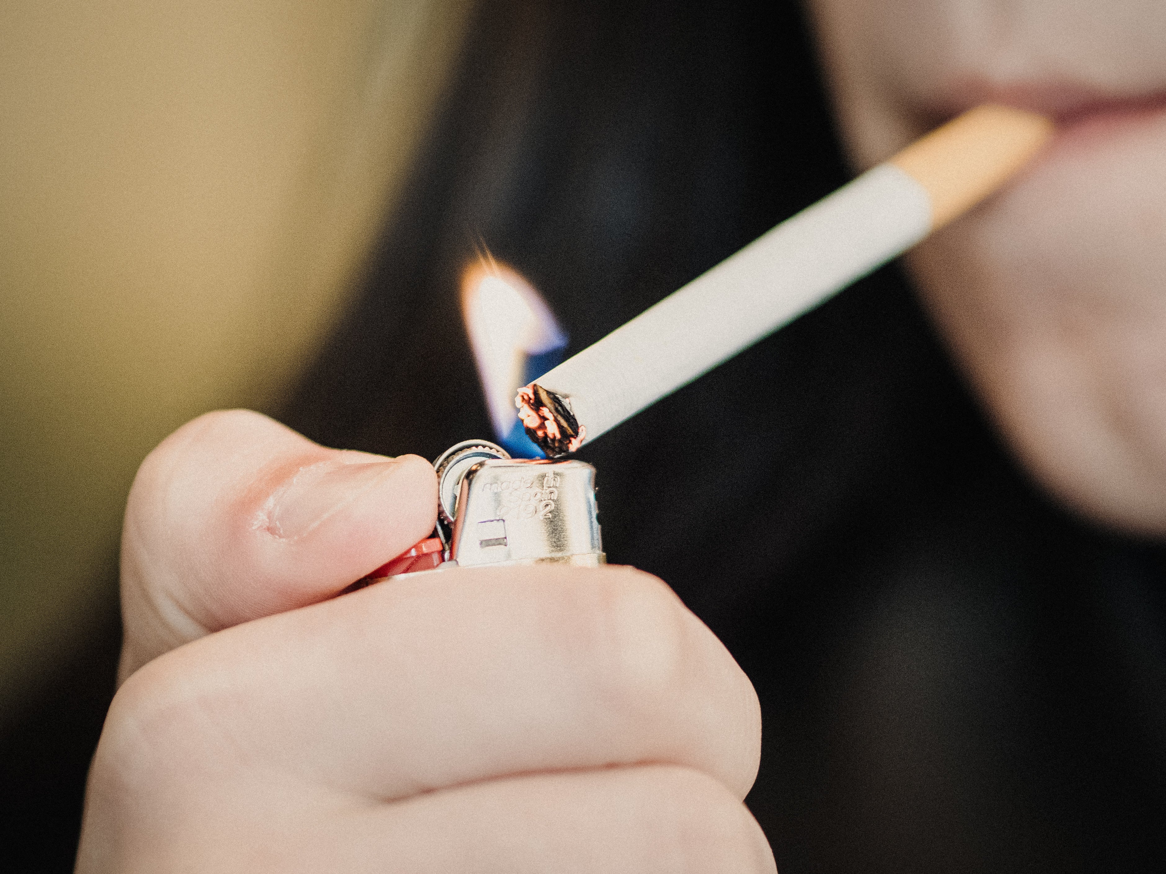 Some responded to the survey that they bought cigarettes from people selling them in bars or cheaply on the street.