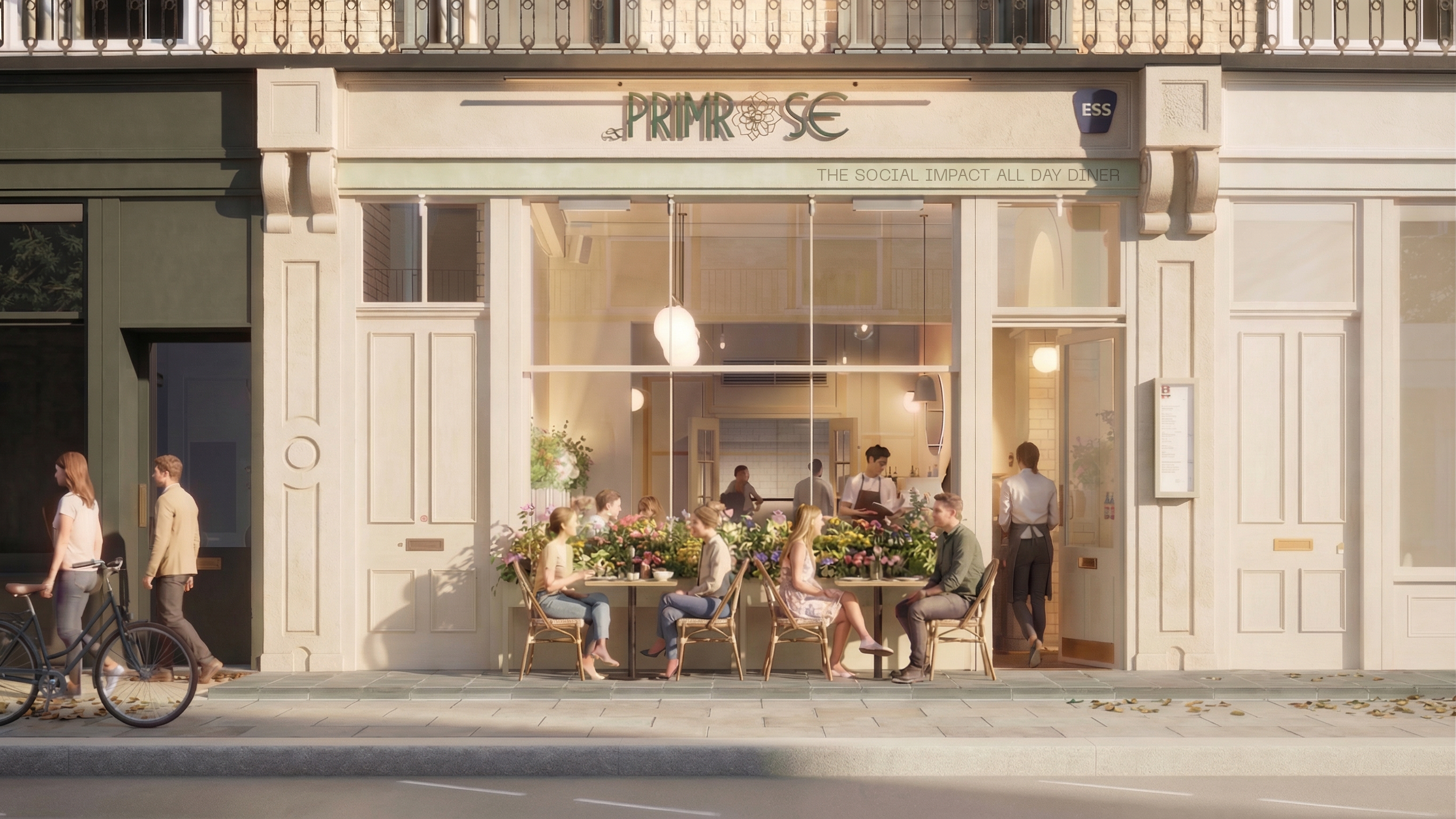 130 Primrose sits in north London – a stylish neighbourhood restaurant and stepping stone into work