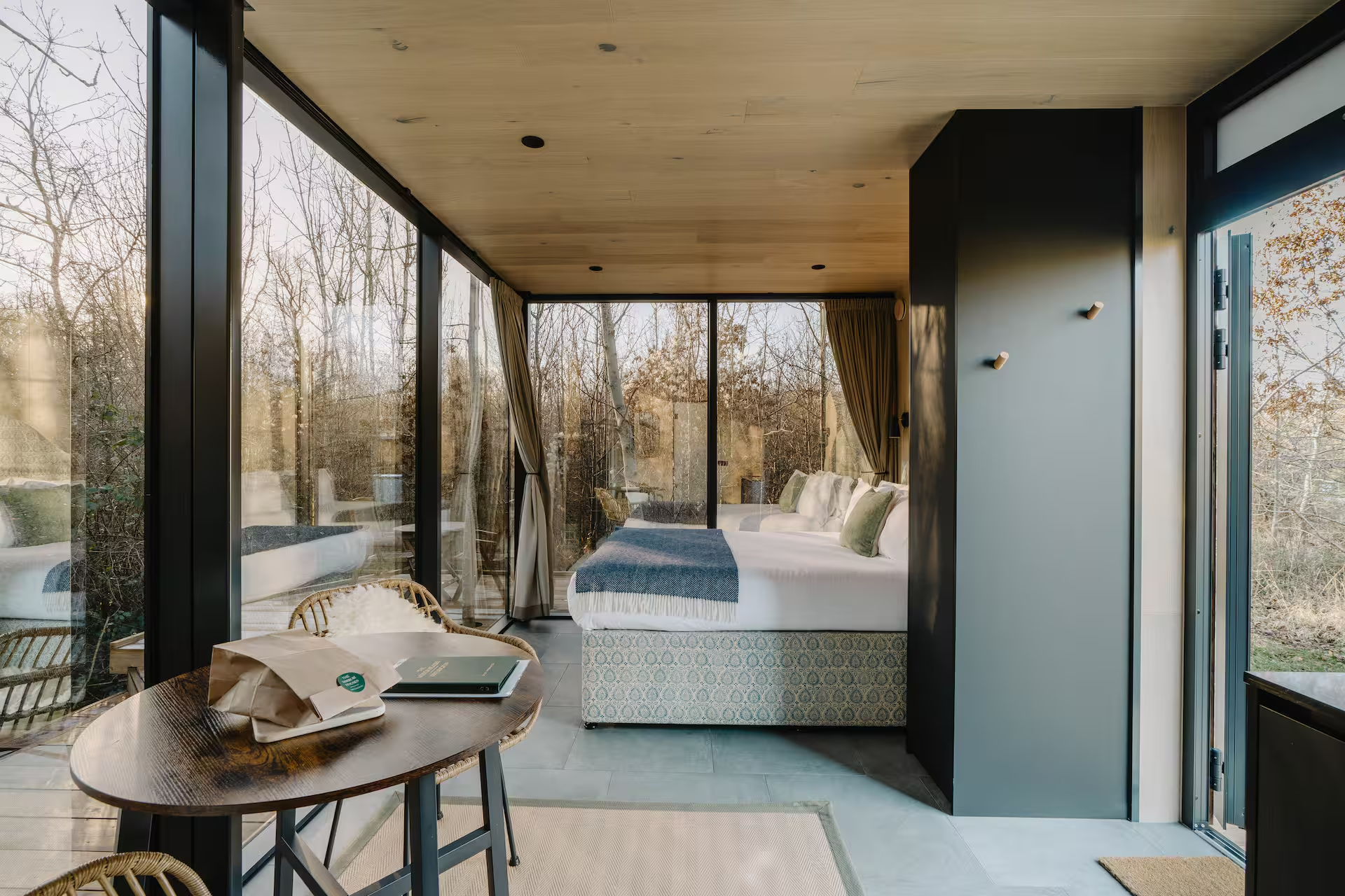 The Mirror Houses almost make you feel as if you were sleeping outside