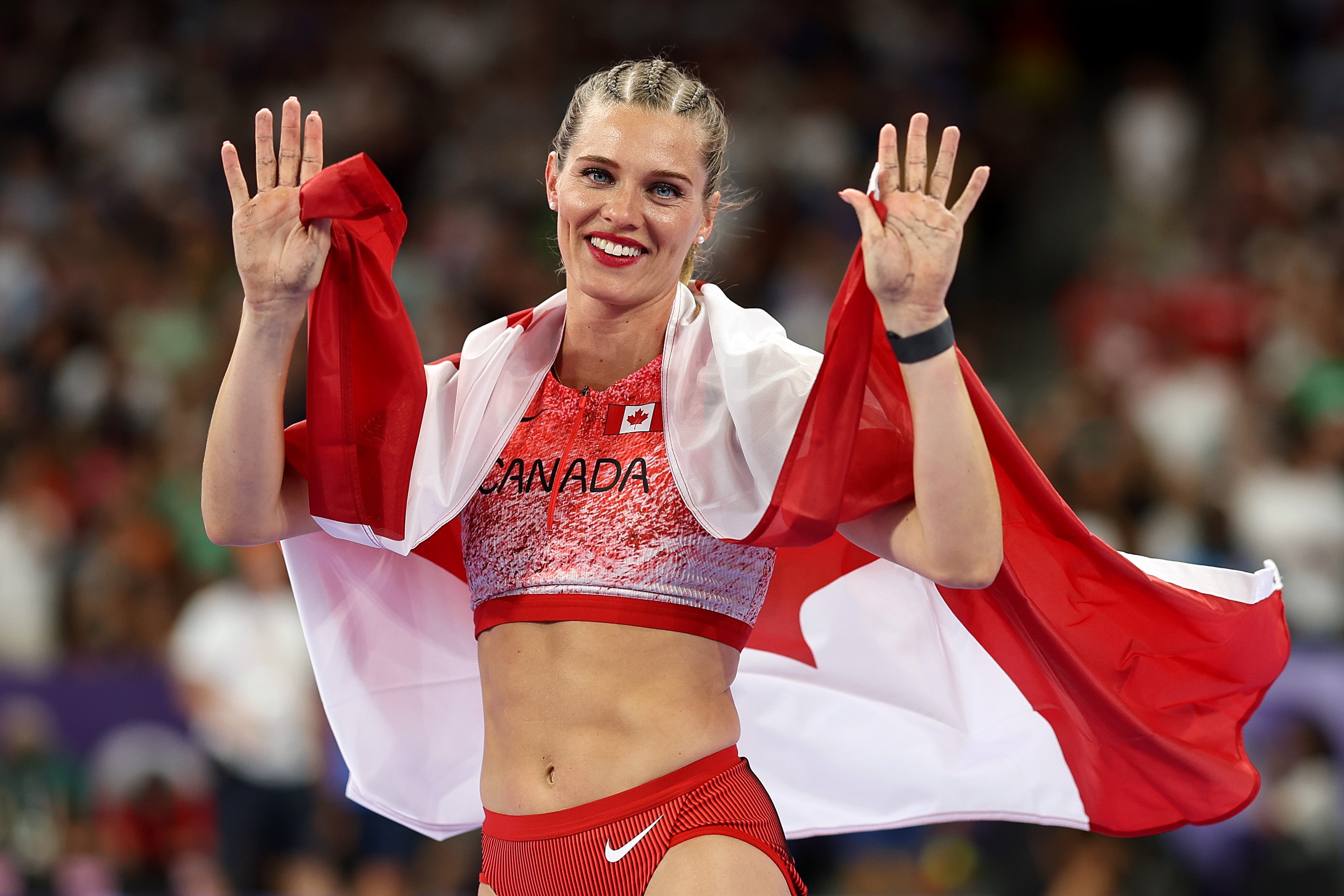 Alysha Newman won bronze at the 2024 Paris Olympics