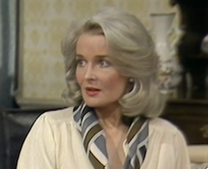 Claire Nielson had a memorable role in ‘Fawlty Towers’ episode ‘The Waldorf Salad’