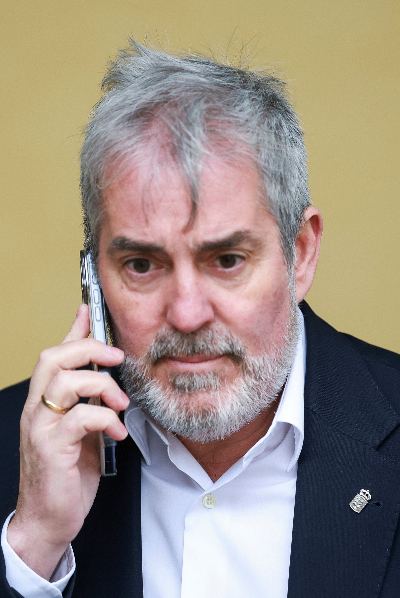 Canary Islands leader Fernando Clavijo tried to block the ship from docking