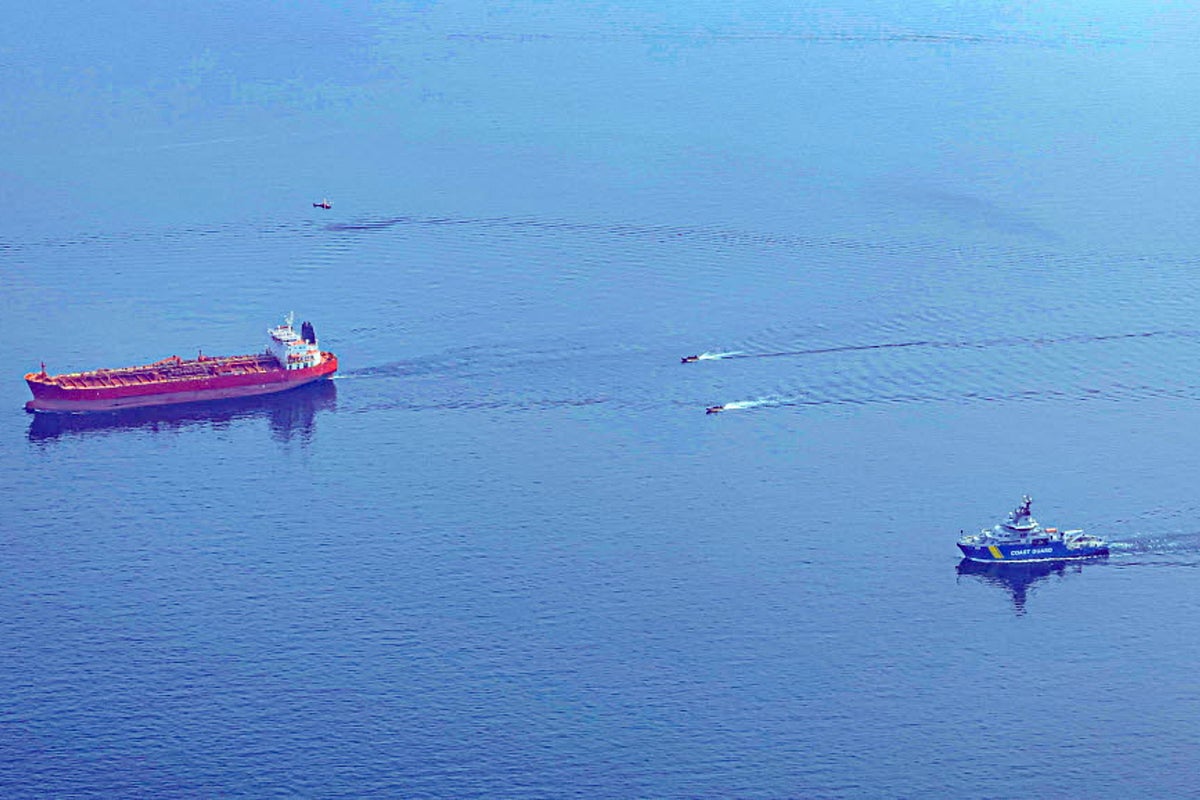 Sweden detains sanctioned oil tanker believed to be linked to Russia's shadow fleet