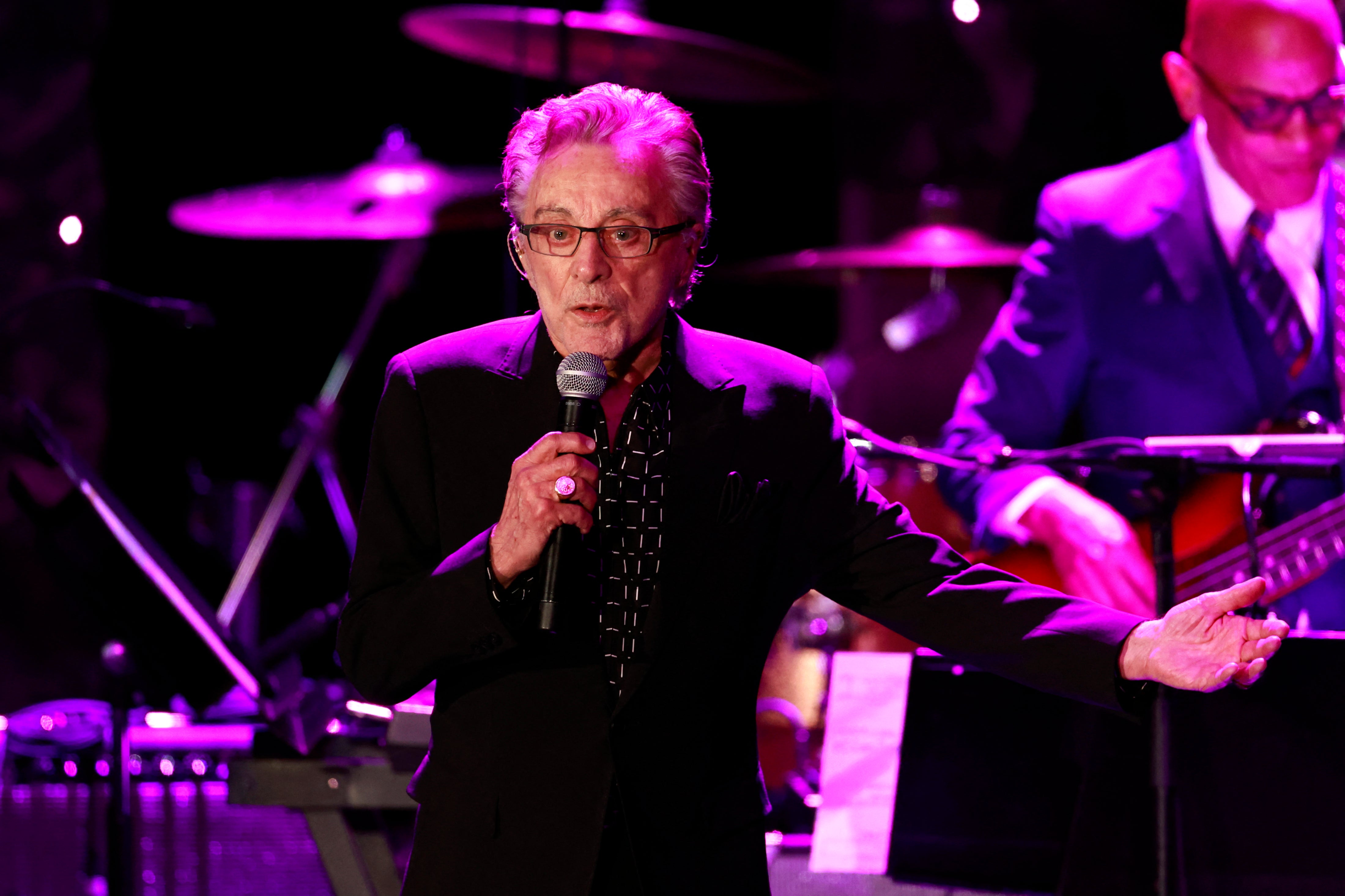 Frankie Valli is known for his song 'Can't Take My Eyes Off You'