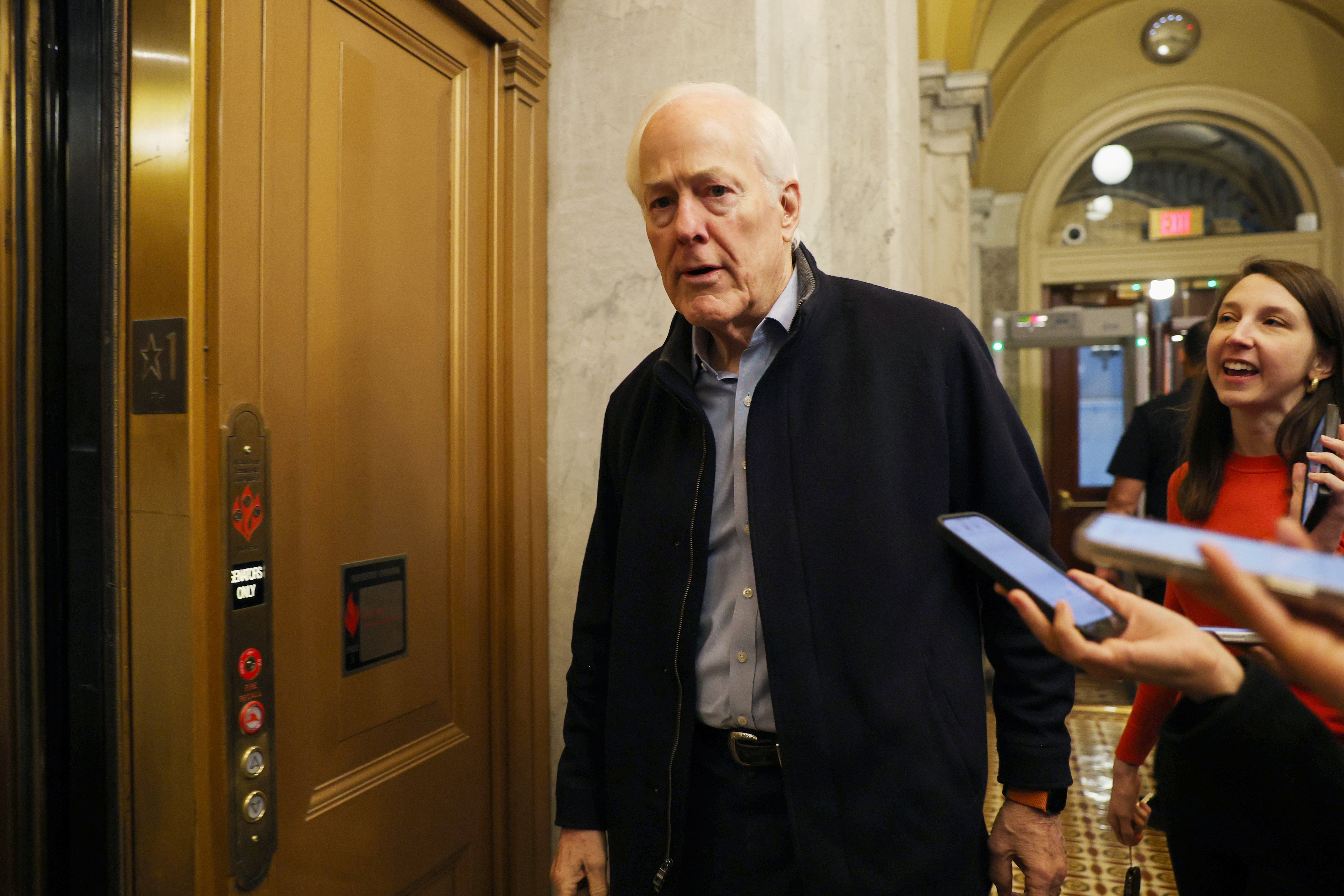 Despite the baggage of his primary opponent, Trump has refused to endorse Sen. John Cornyn (R-Texas).