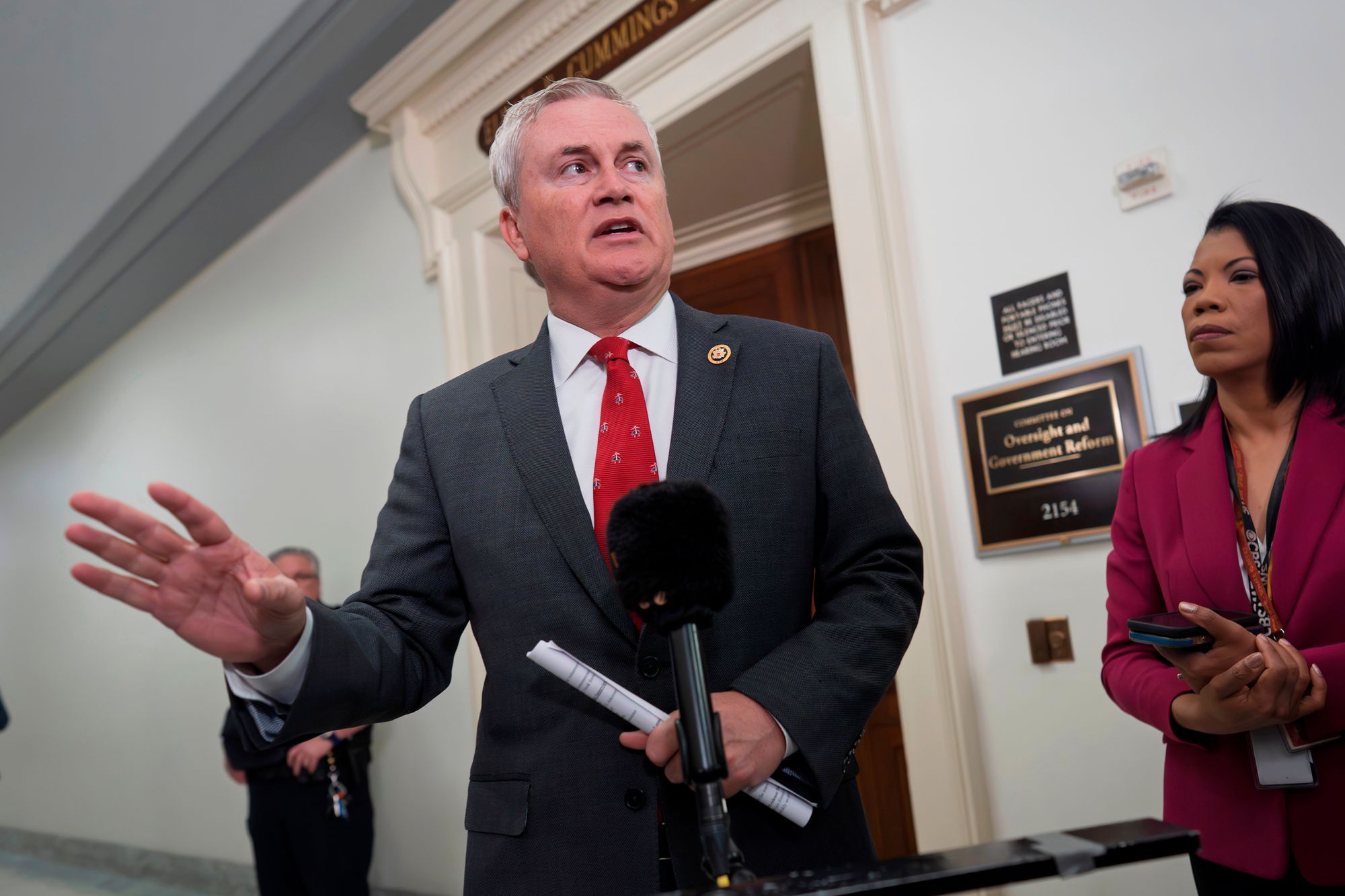 House Oversight Committee chair James Comer conceded Howard Lutnick had not been ‘100 percent truthful’ about his relationship to Epstein
