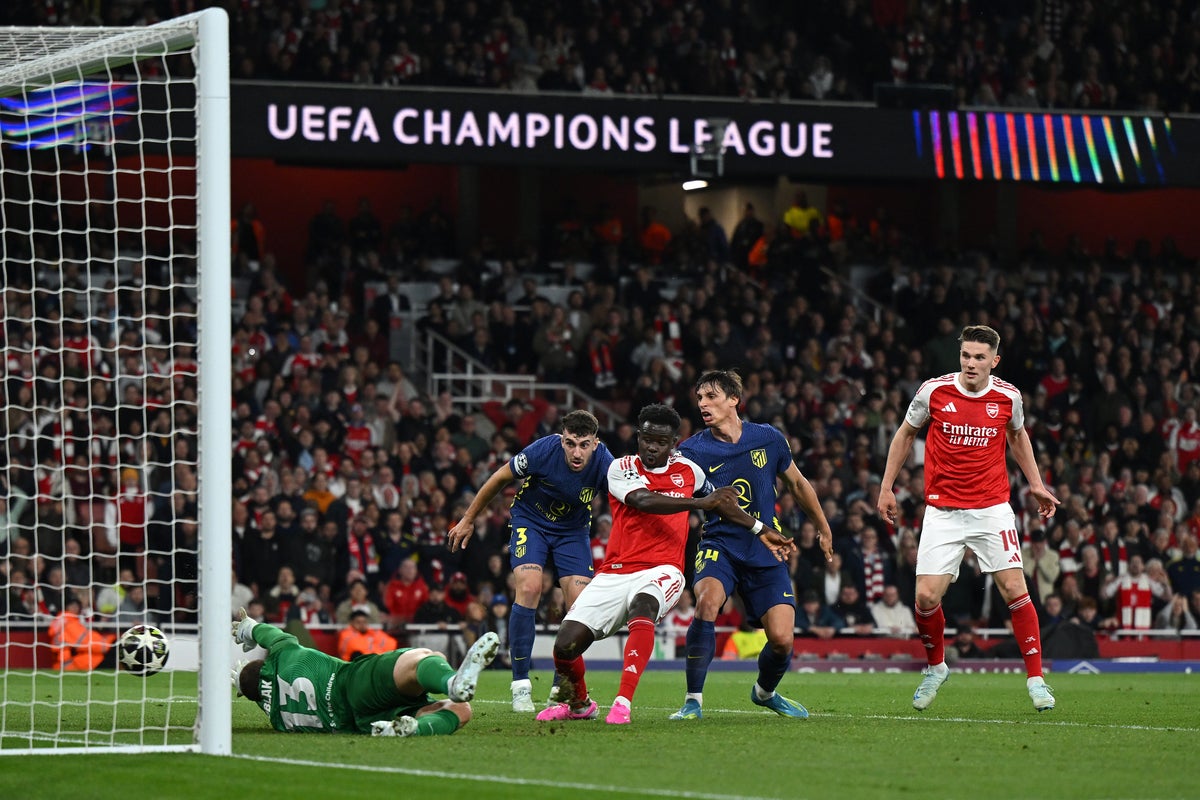 Arsenal’s Champions League win over Atletico Madrid sparked ‘record surge in broadband traffic’