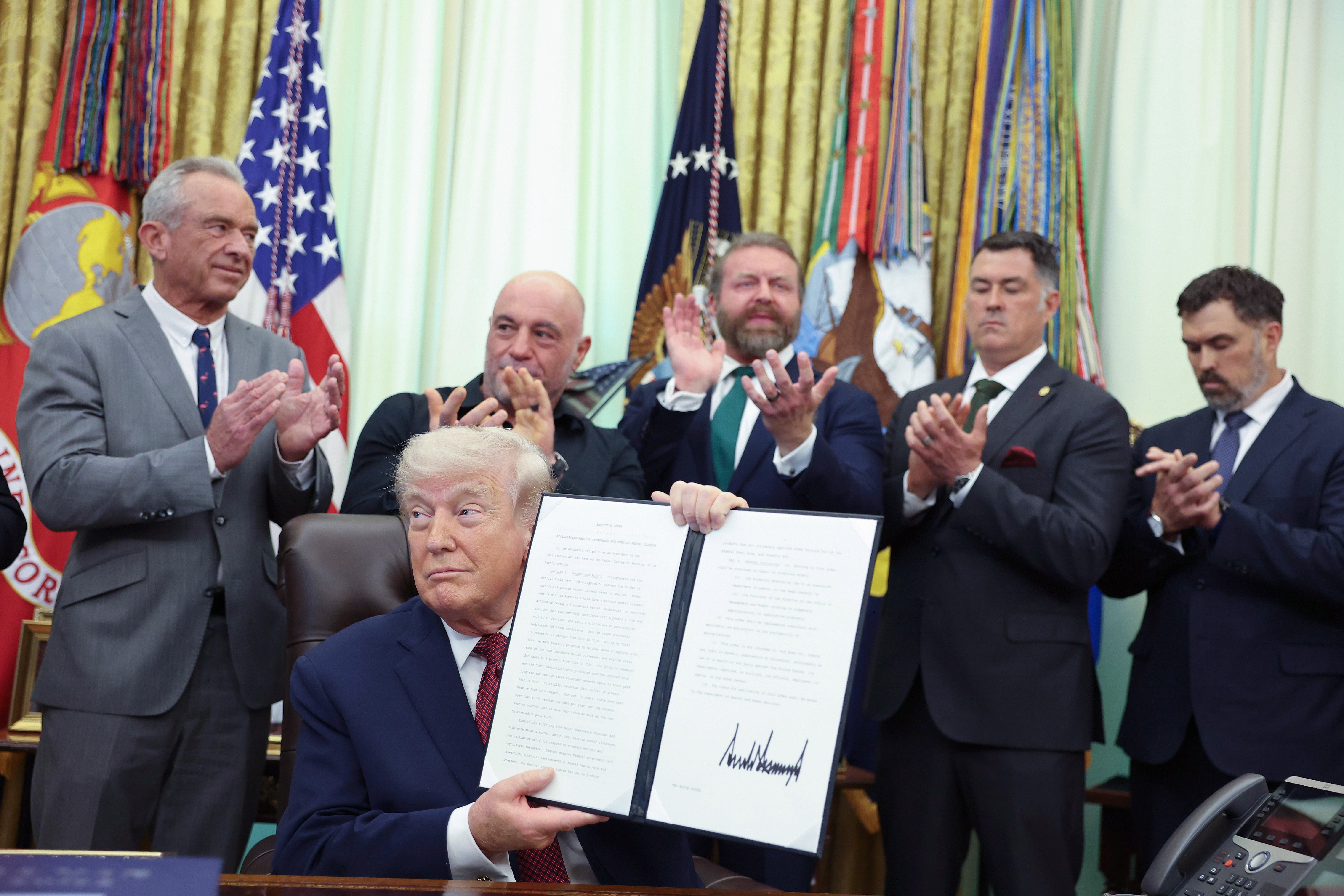 President Donald Trump signed an executive order last month directing the Food and Drug Administration to accelerate access to psychedelics