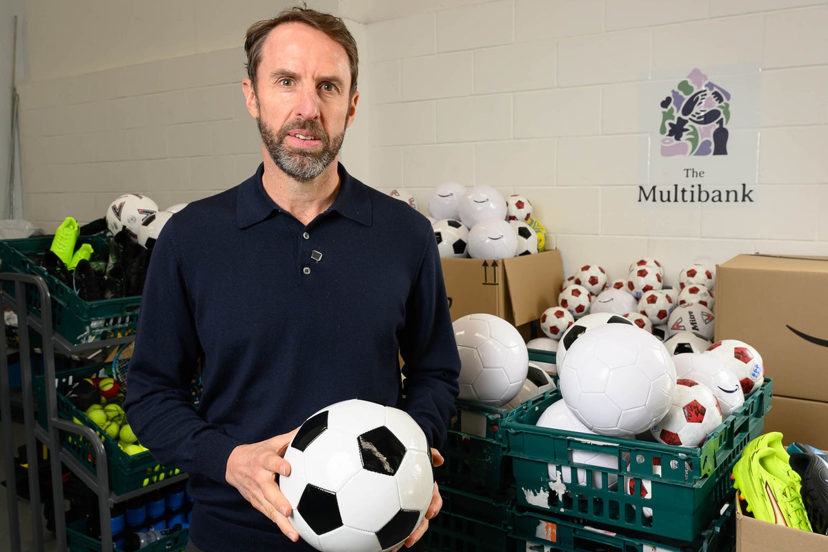 Gareth Southgate: &lsquo;Some families are struggling. They can&rsquo;t afford to buy kit to take part in PE&rsquo;