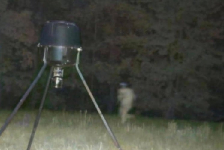 During the search, Berry was seen on a trail camera wearing camouflage clothing