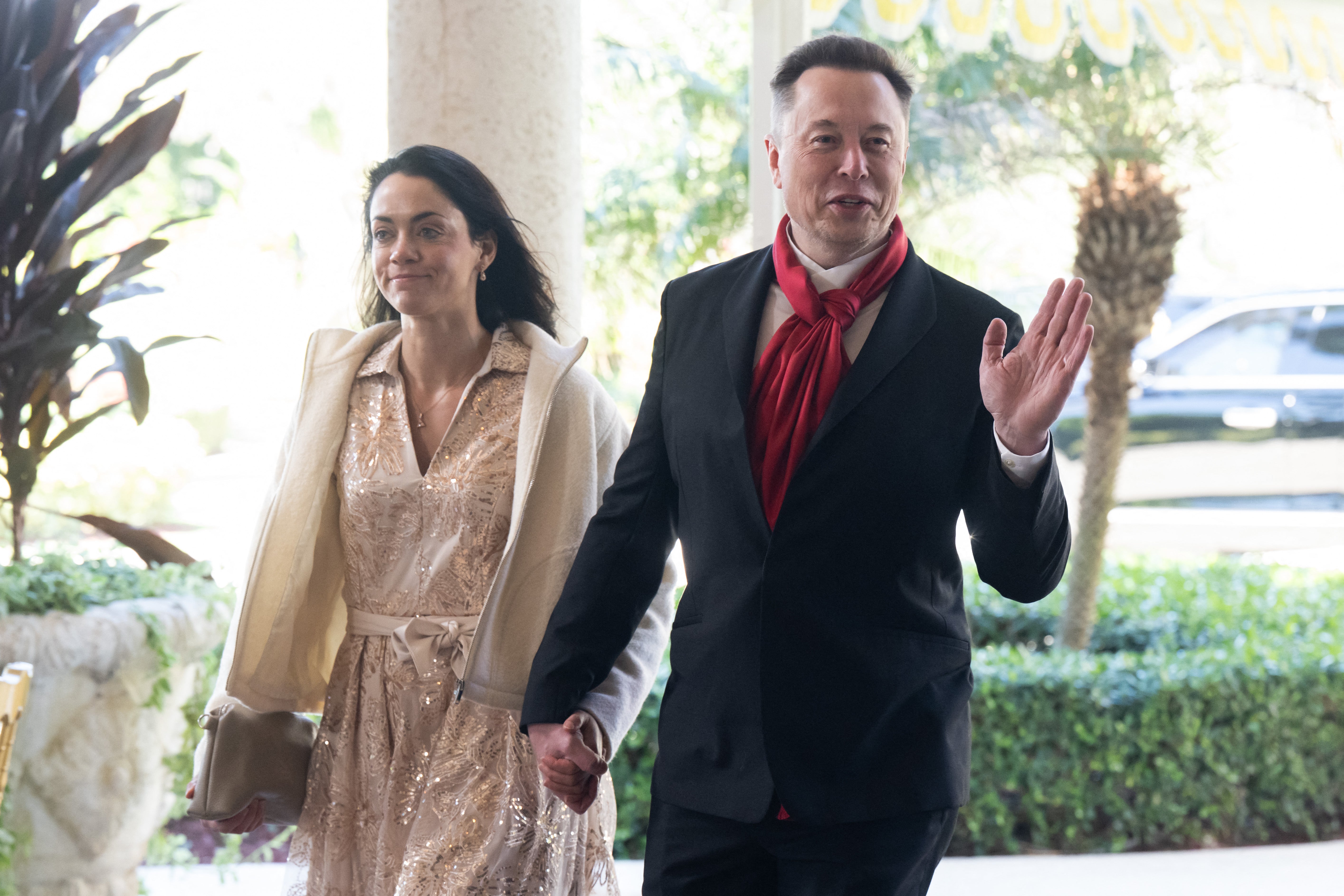 In February, Zilis was photographed holding Musk’s hand as they arrived at Mar-a-Lago