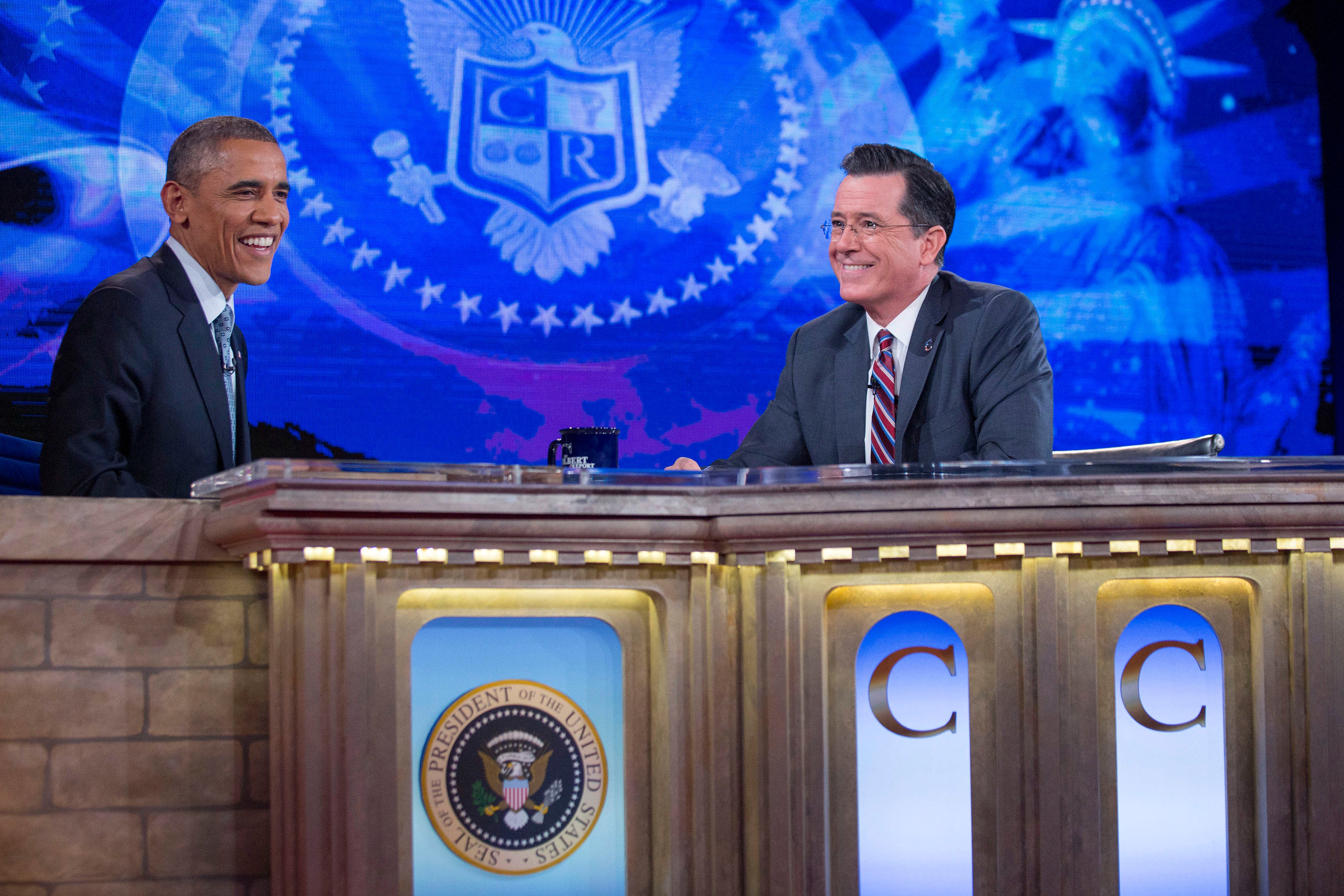 Colbert’s relationship with the former president goes back to his days on Comedy Central