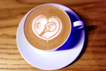 <p>A Cappuccino cup is pictured</p>