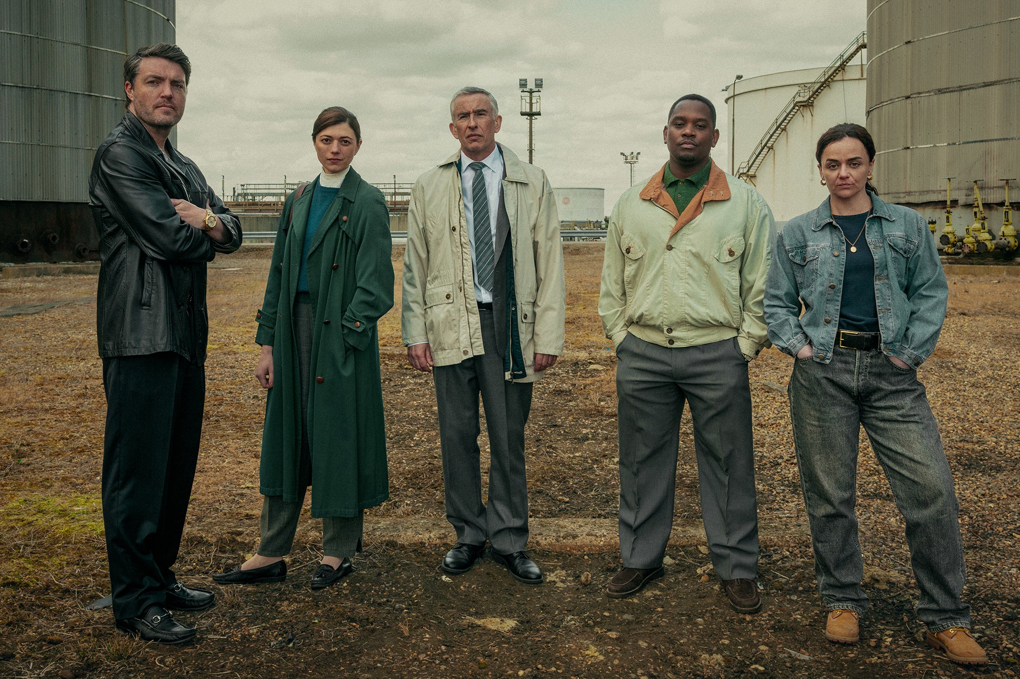 Crack team: Hayley Squires and Tom Burke are among the actors playing undercover agents in ‘Legends’