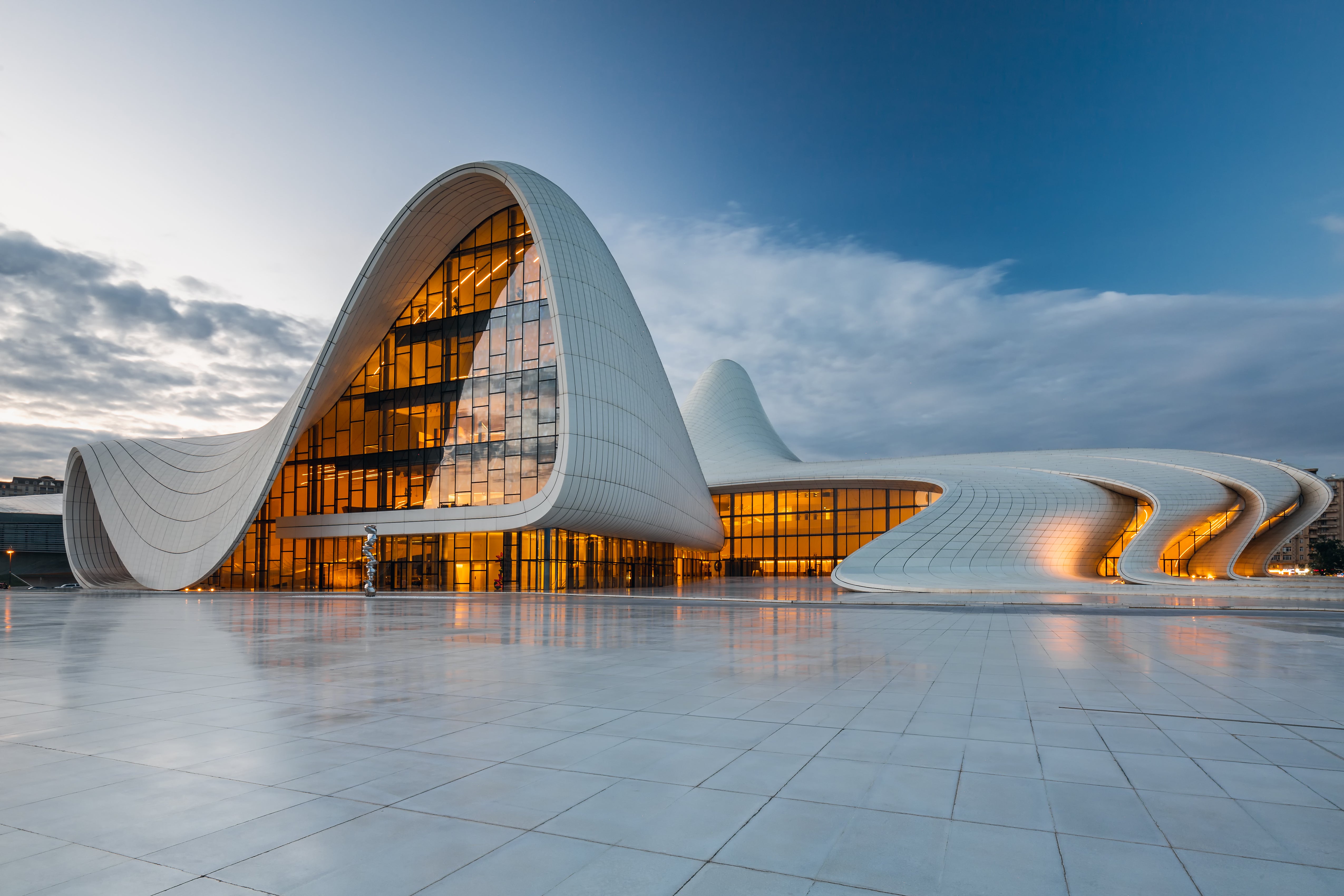 The Heydar Aliyev Centre is often compared to a carpet